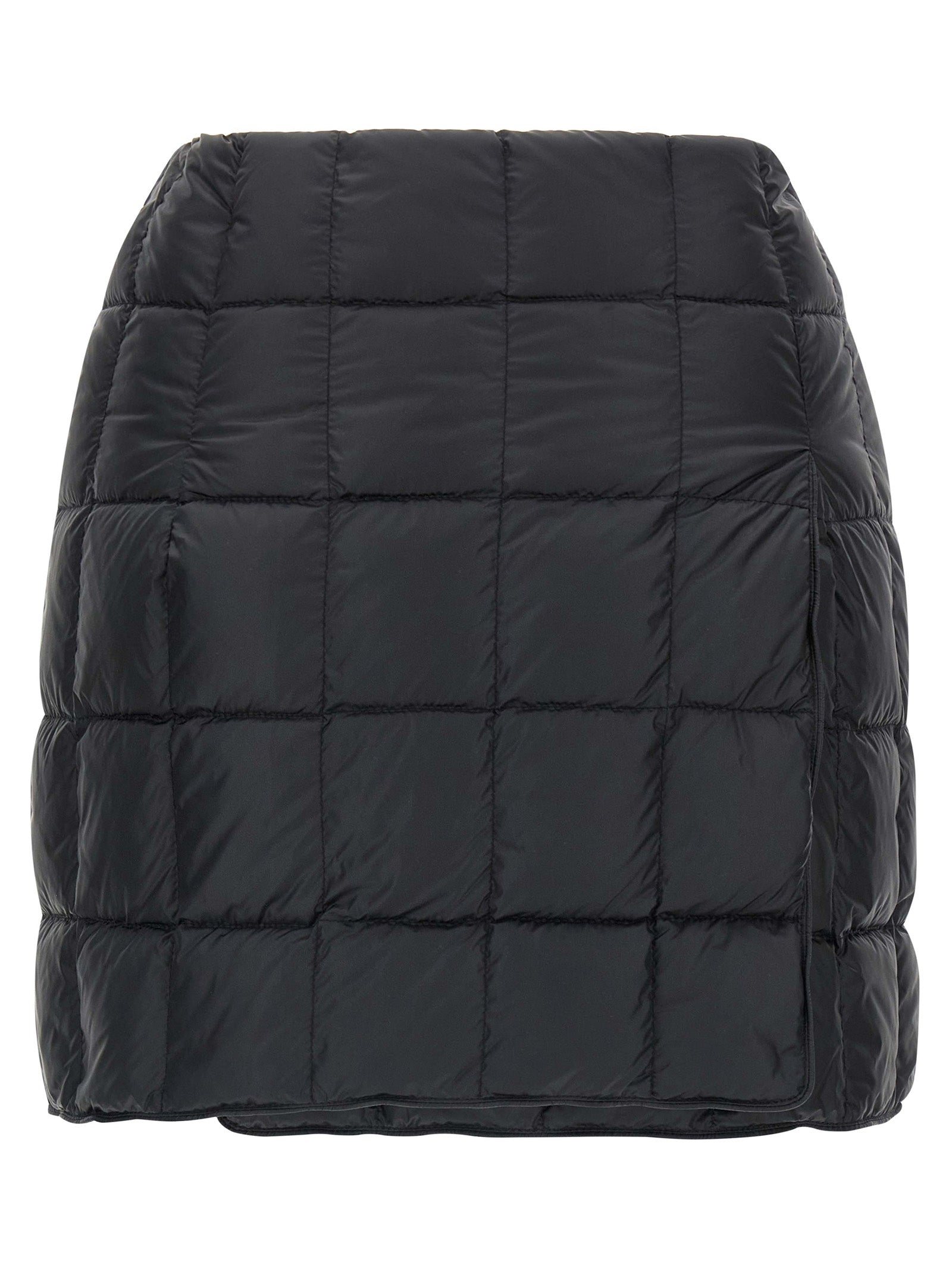 IENKI IENKI Black Nylon Long Women's Skirt