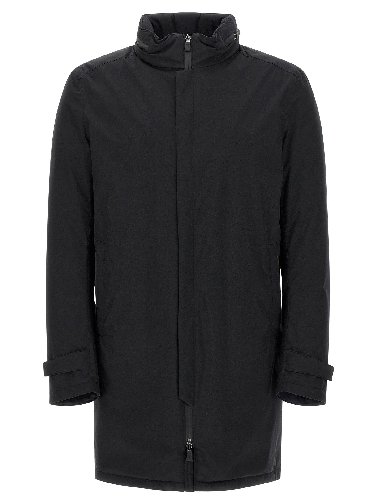 Herno Black Polyester Men's Parka