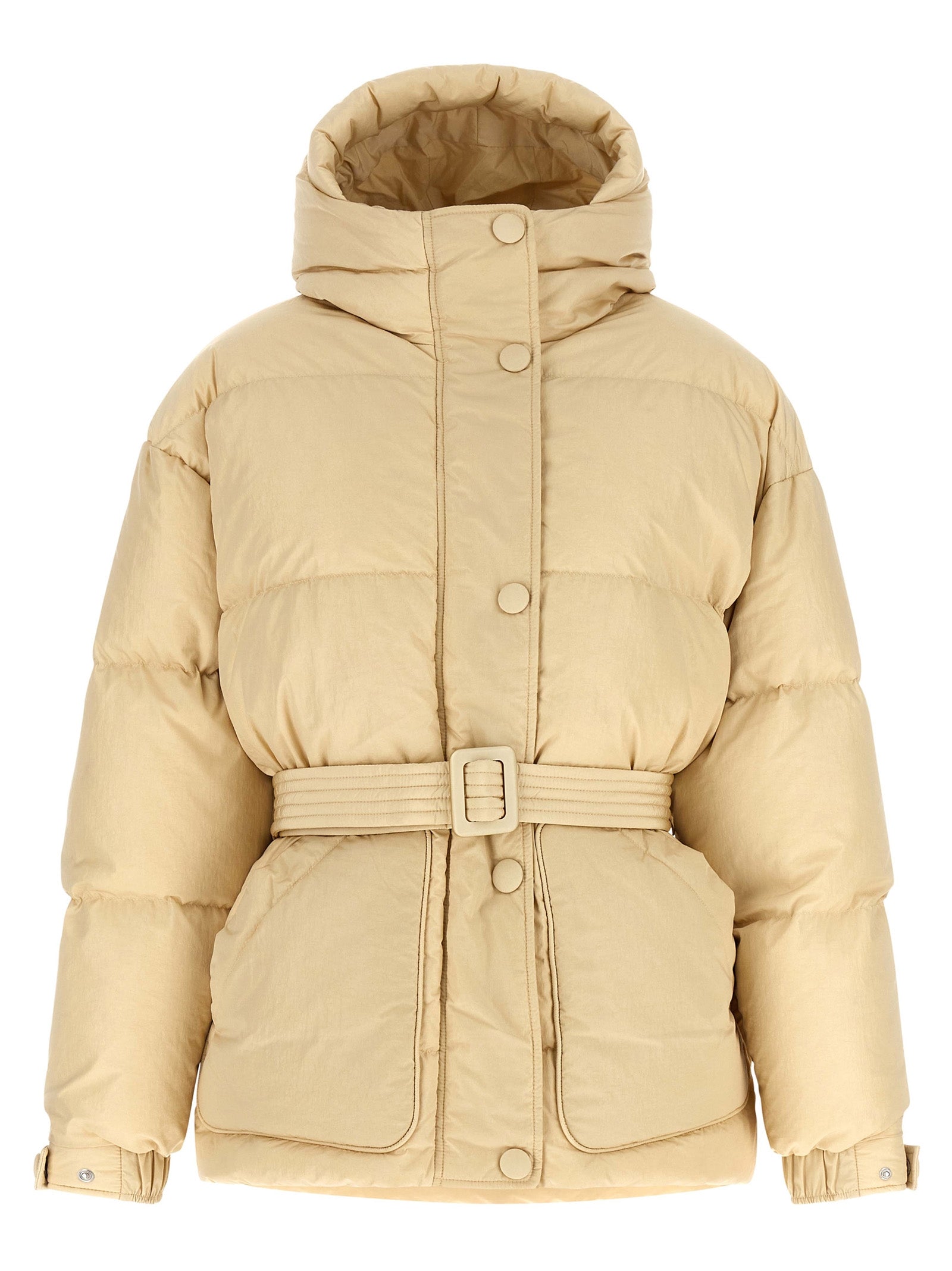 IENKI IENKI Beige Nylon Shell Women's Jacket