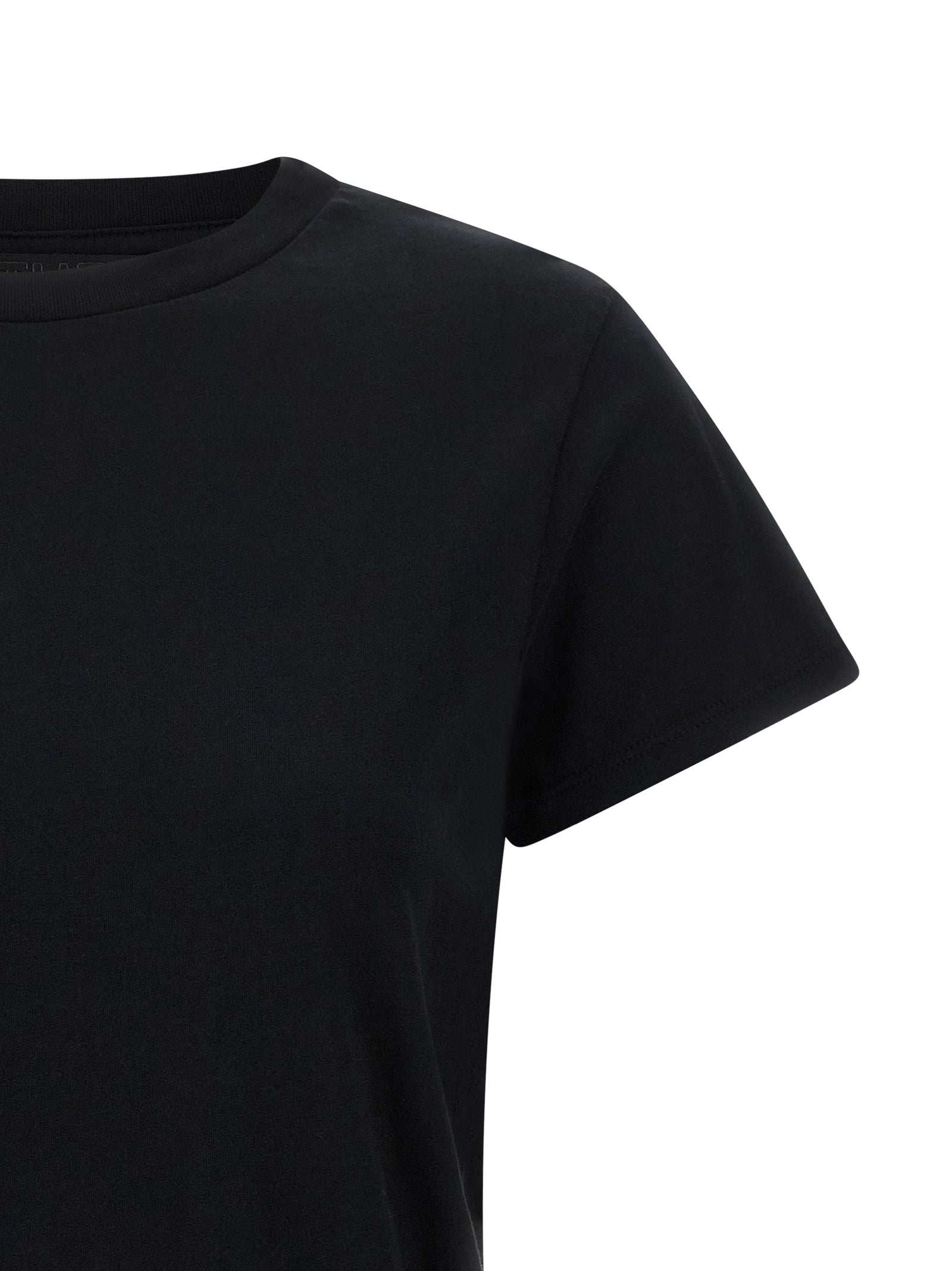 Mother Denim Black Cotton Women's T-Shirt