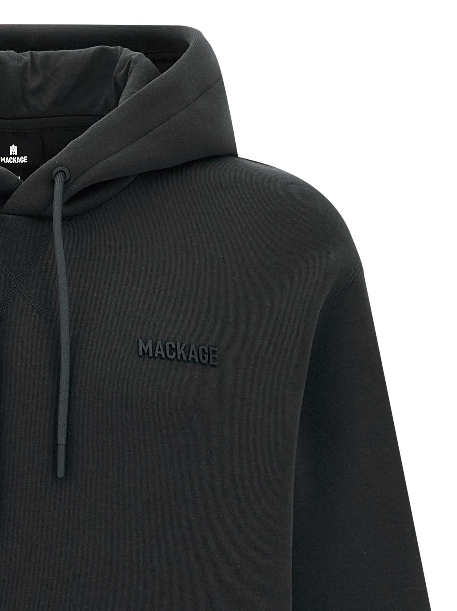 Mackage Black Cotton Men's Sweatshirt