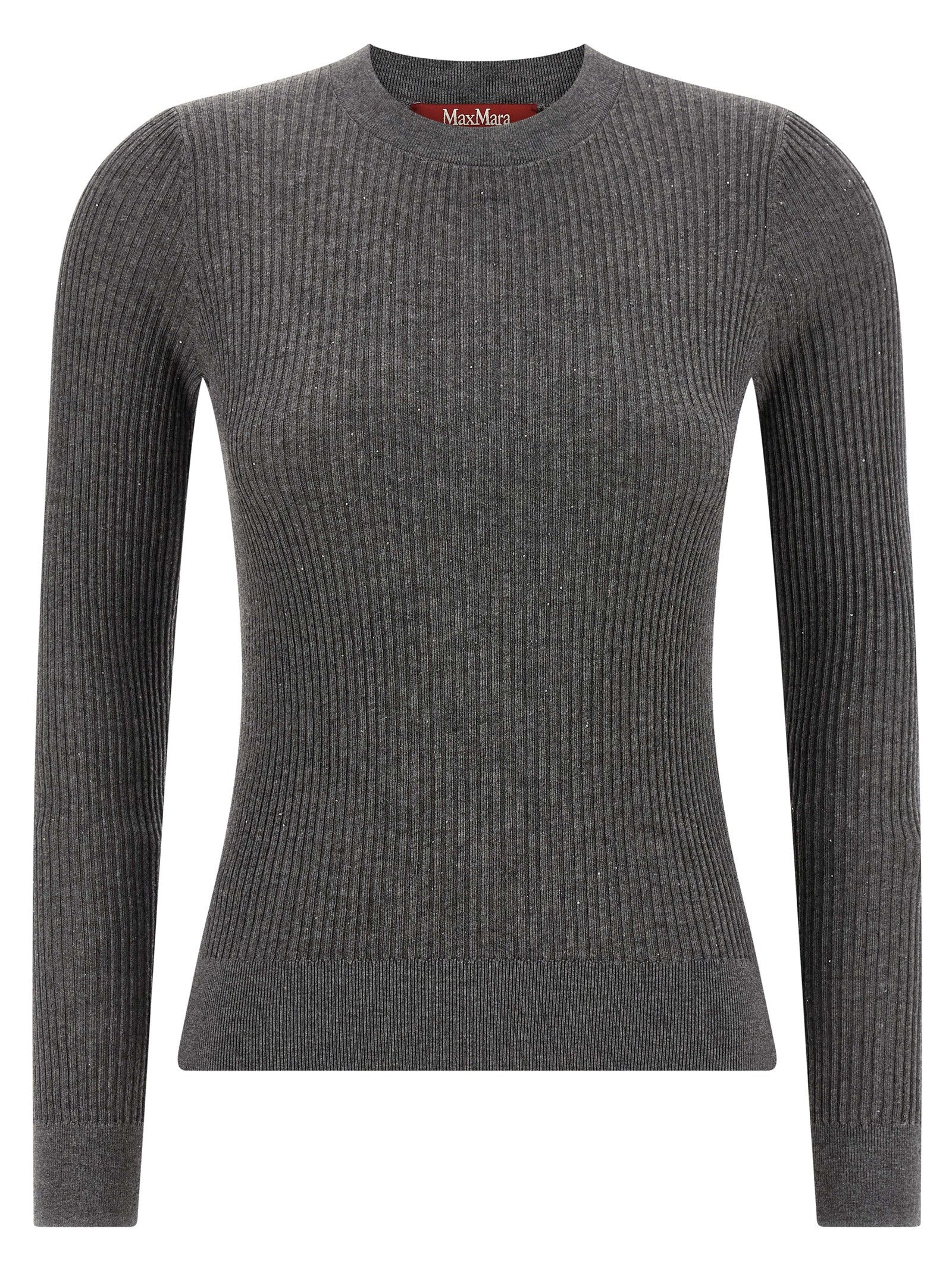 Max Mara Gray Silk Women's Cardigan