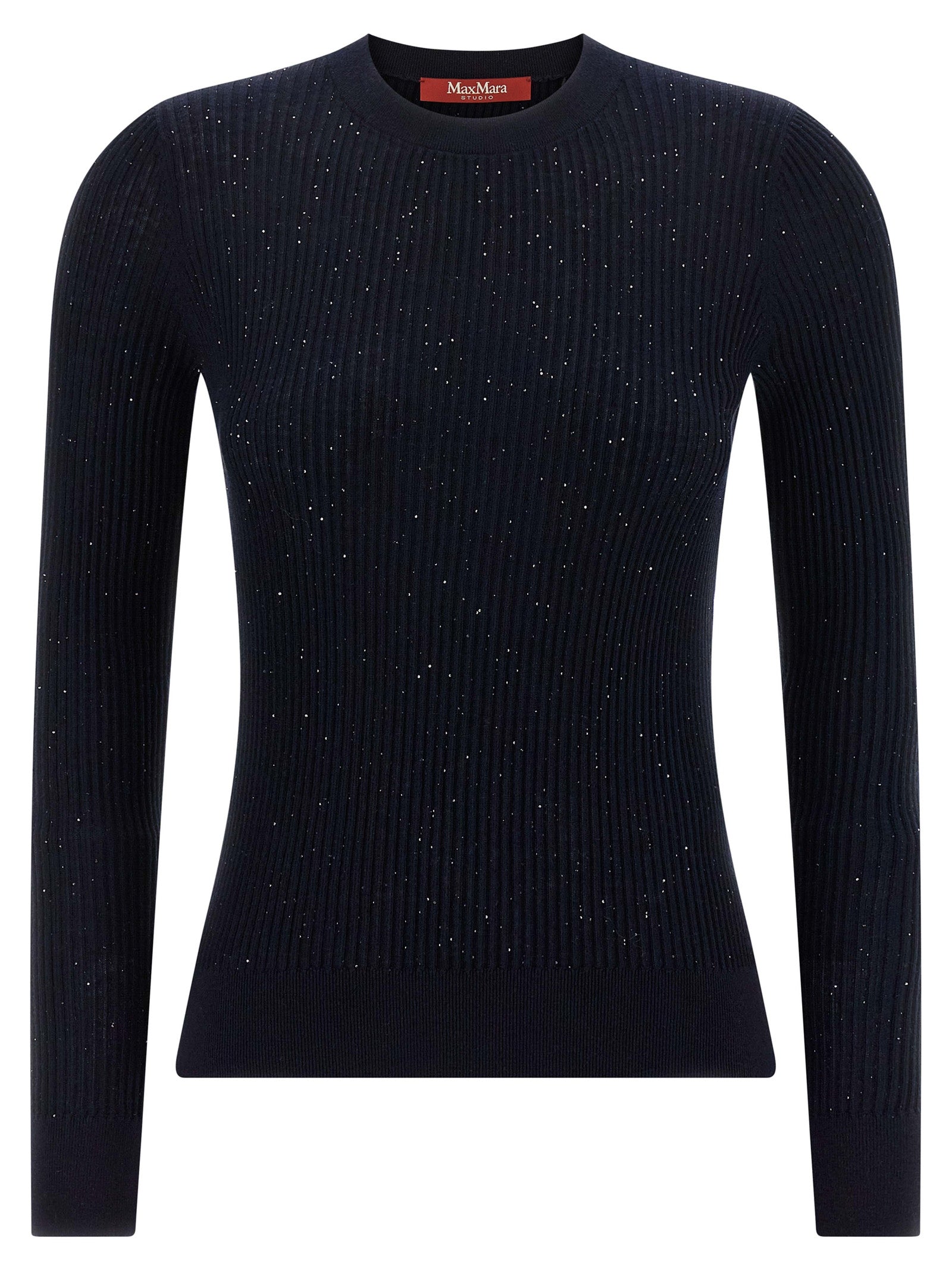 Max Mara Blue Silk Women's Cardigan
