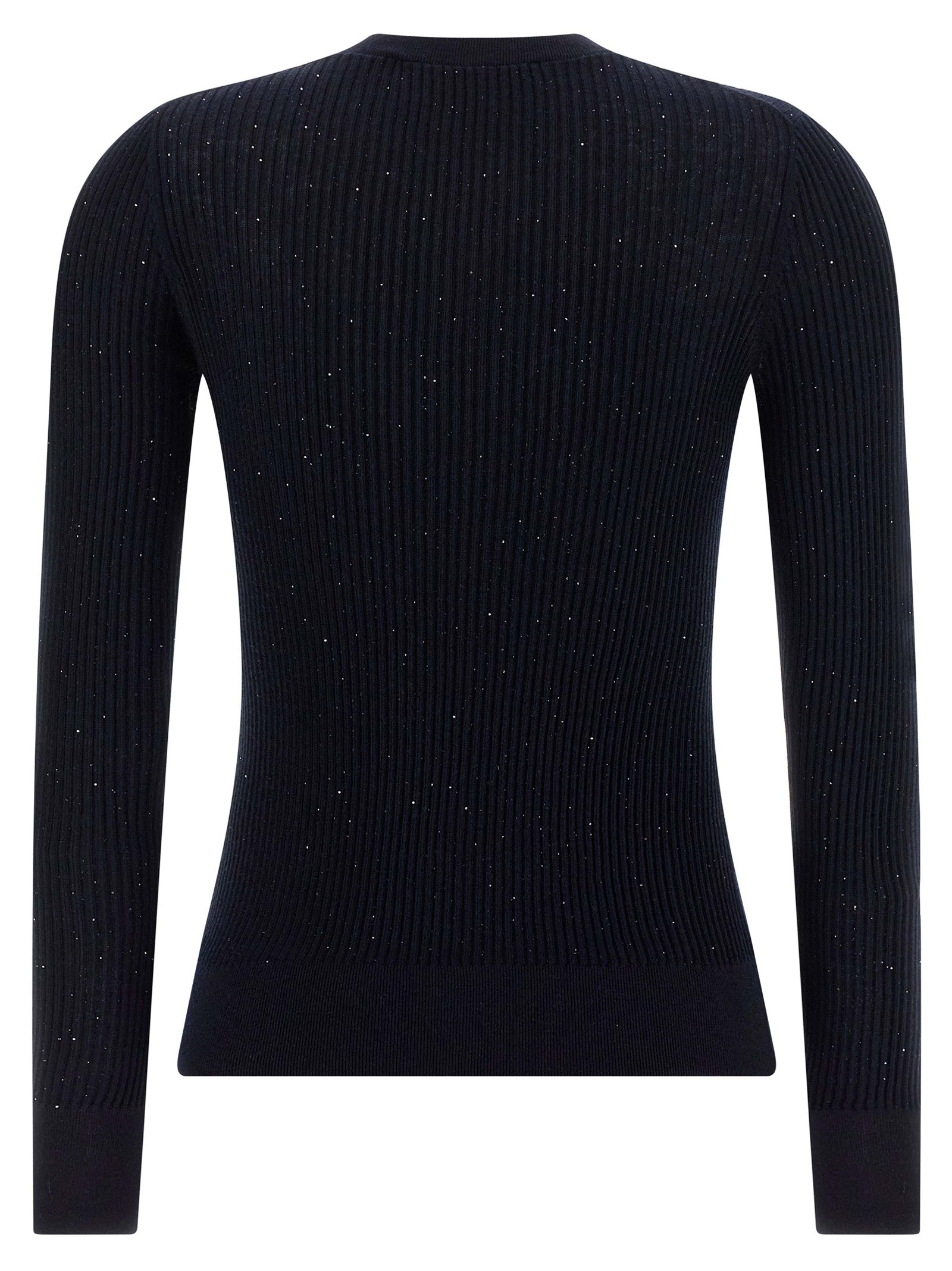Max Mara Blue Silk Women's Cardigan