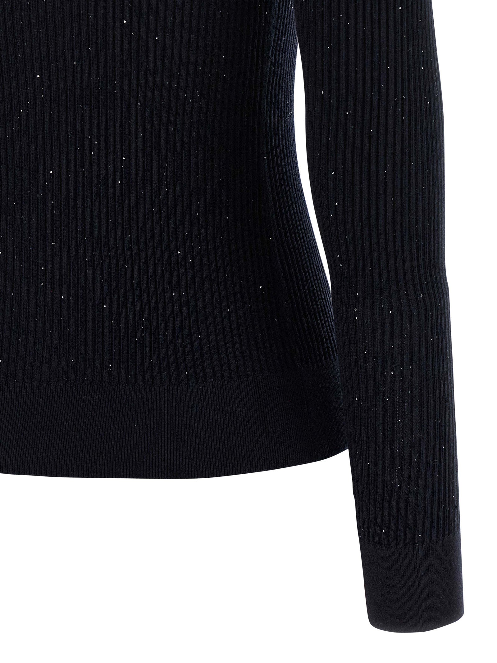 Max Mara Blue Silk Women's Cardigan