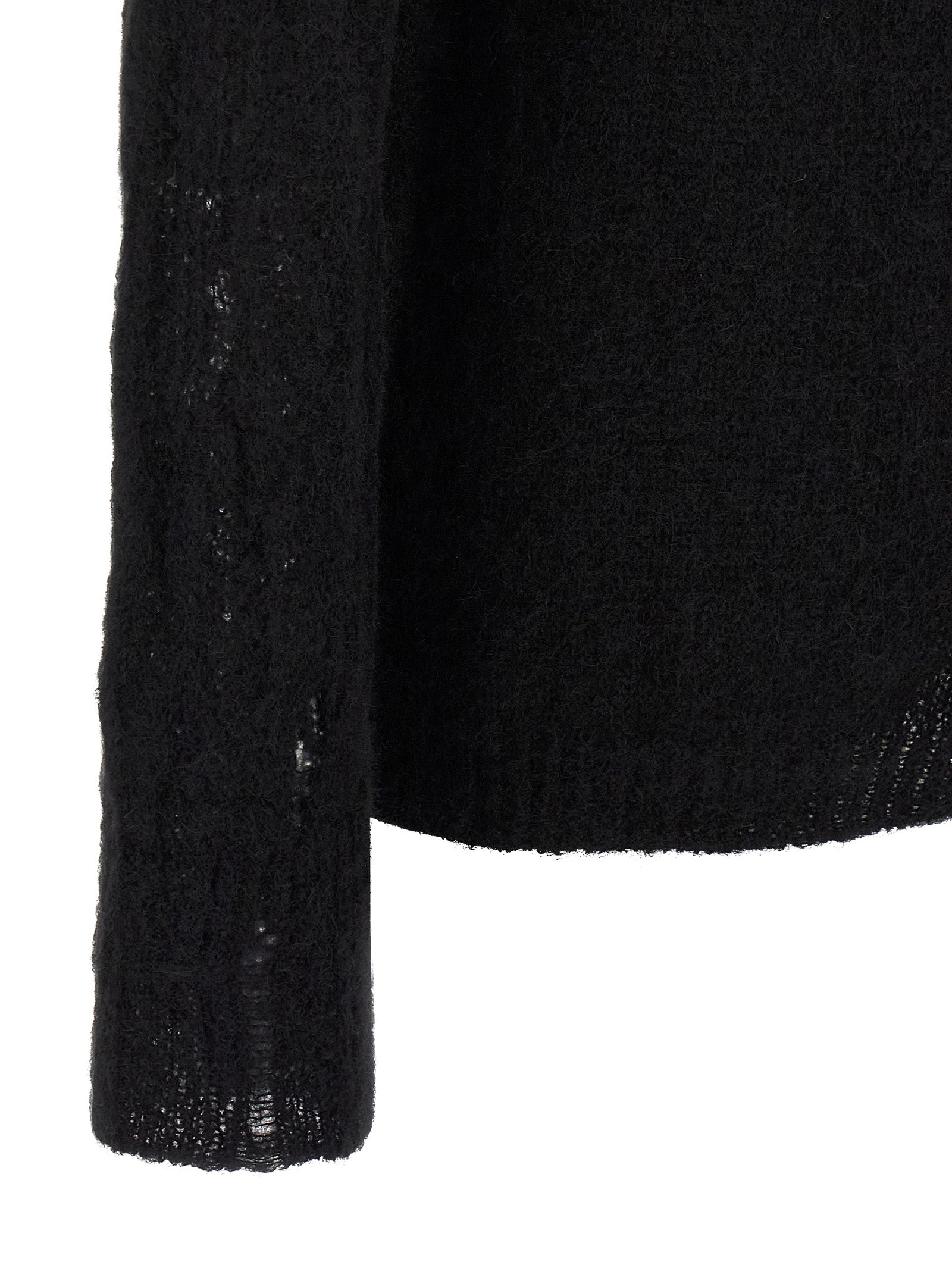Thom Krom Black Wool Men's Cardigan