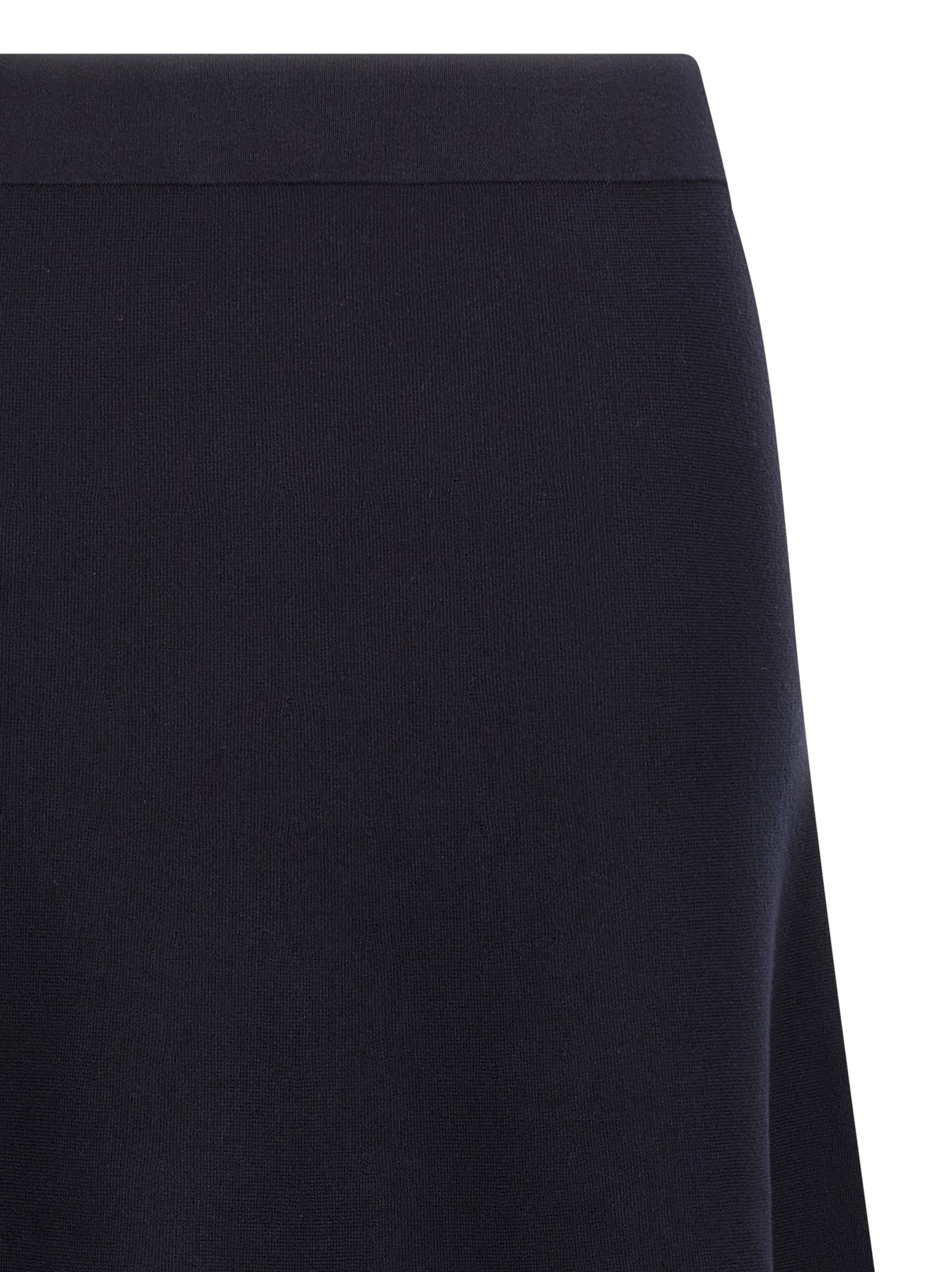 Max Mara Blue Viscose Midi Women's Skirt
