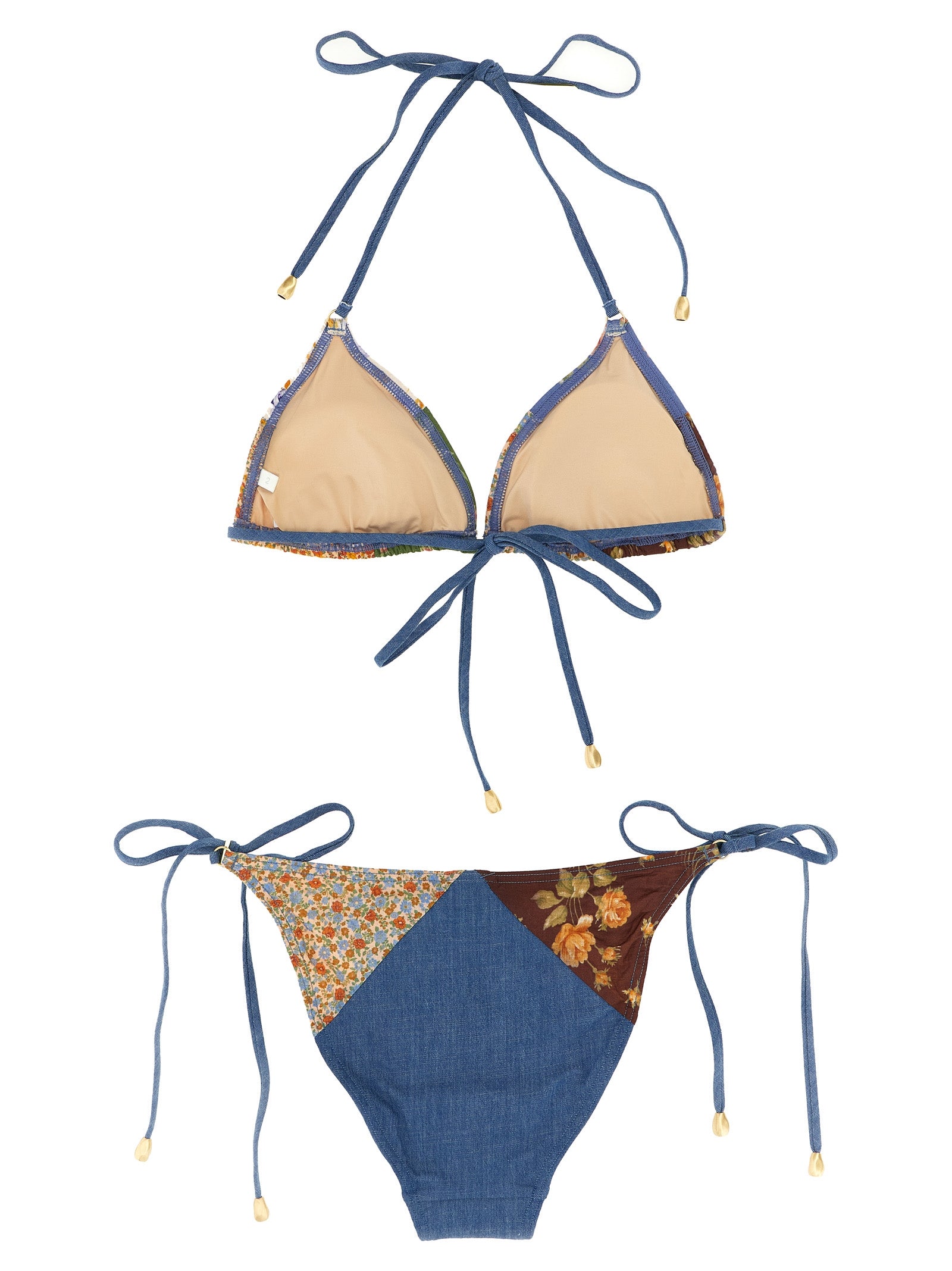 Zimmermann Multicolor Cotton Women's Bikini