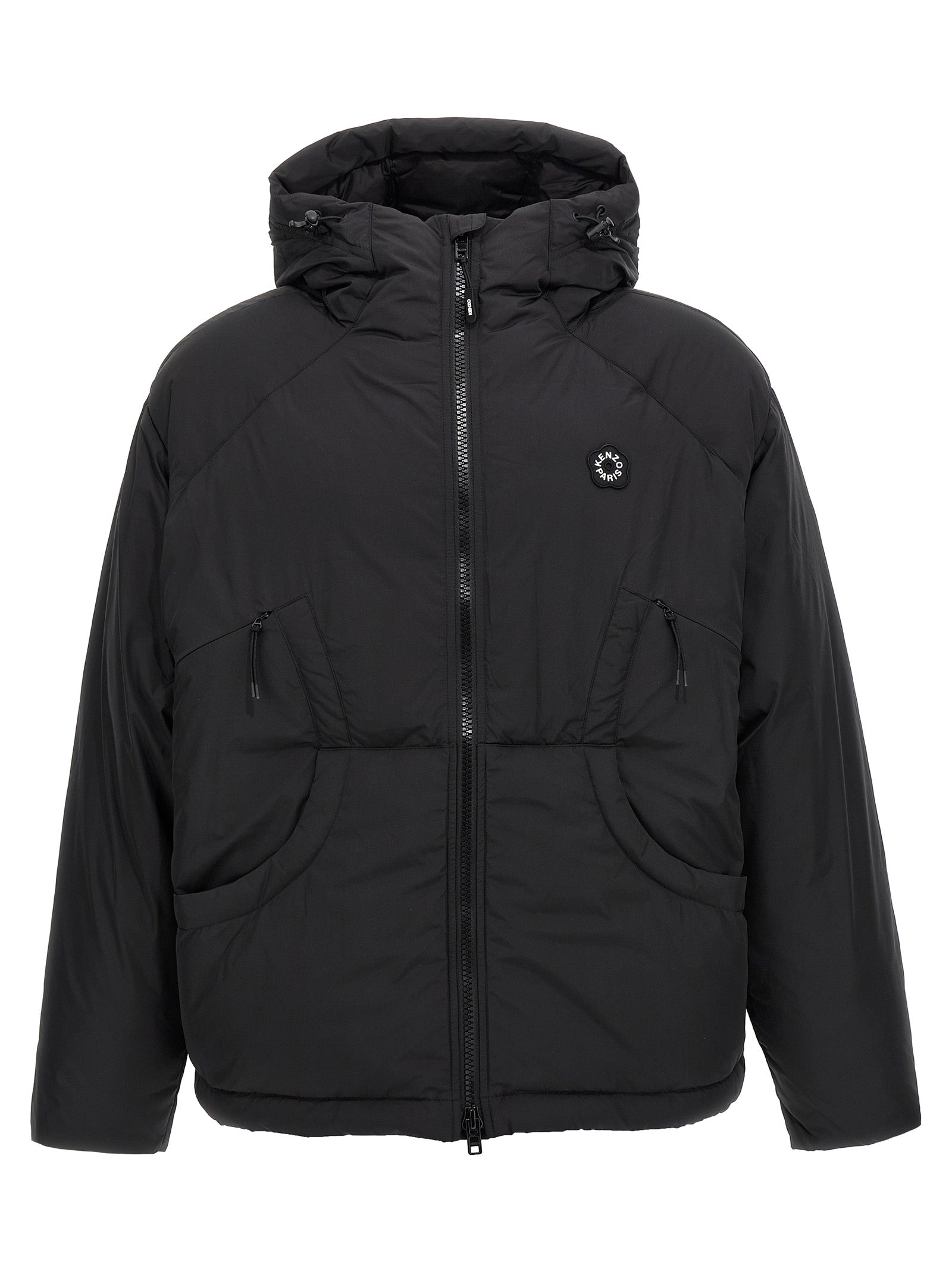 Kenzo Black Polyester Shell Men's Jacket