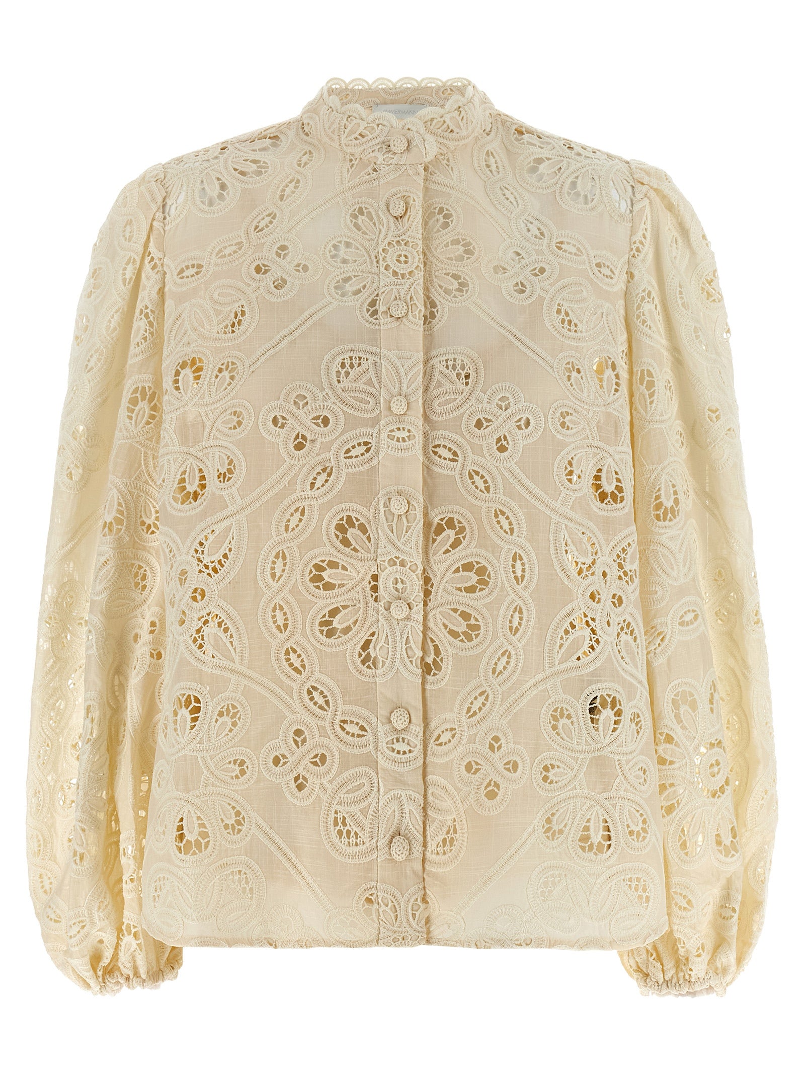 Zimmermann Beige Polyester Women's Blouse