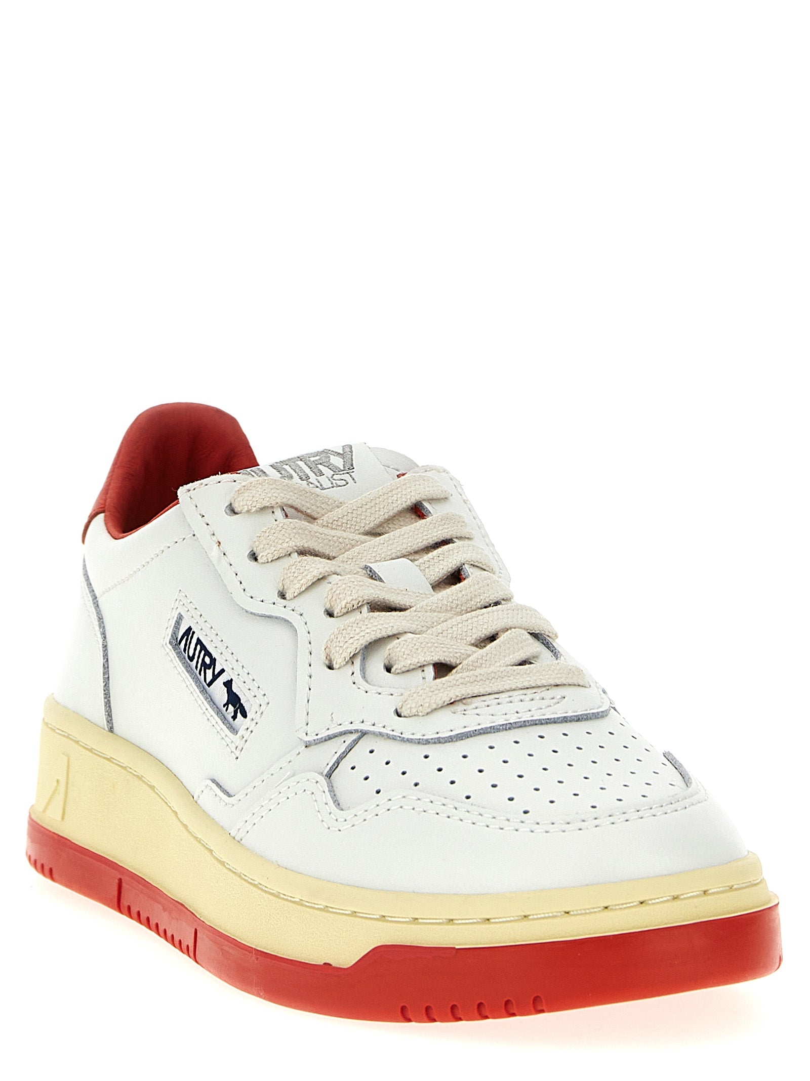 Autry Multicolor Goatskin Low Top Women's Sneakers