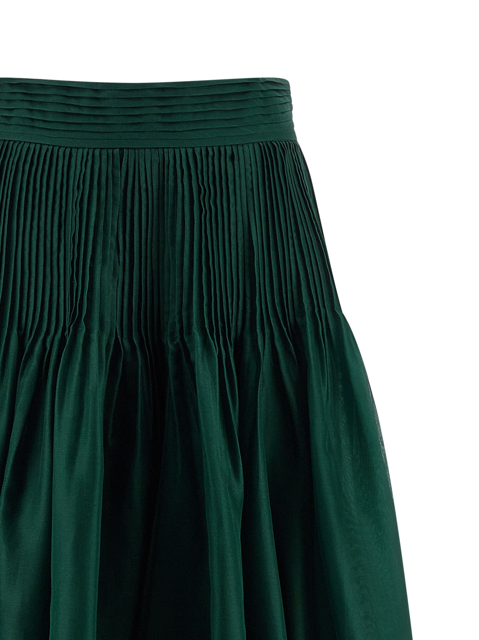 Carolina Herrera Bicolor Silk Mini Women's Skirt