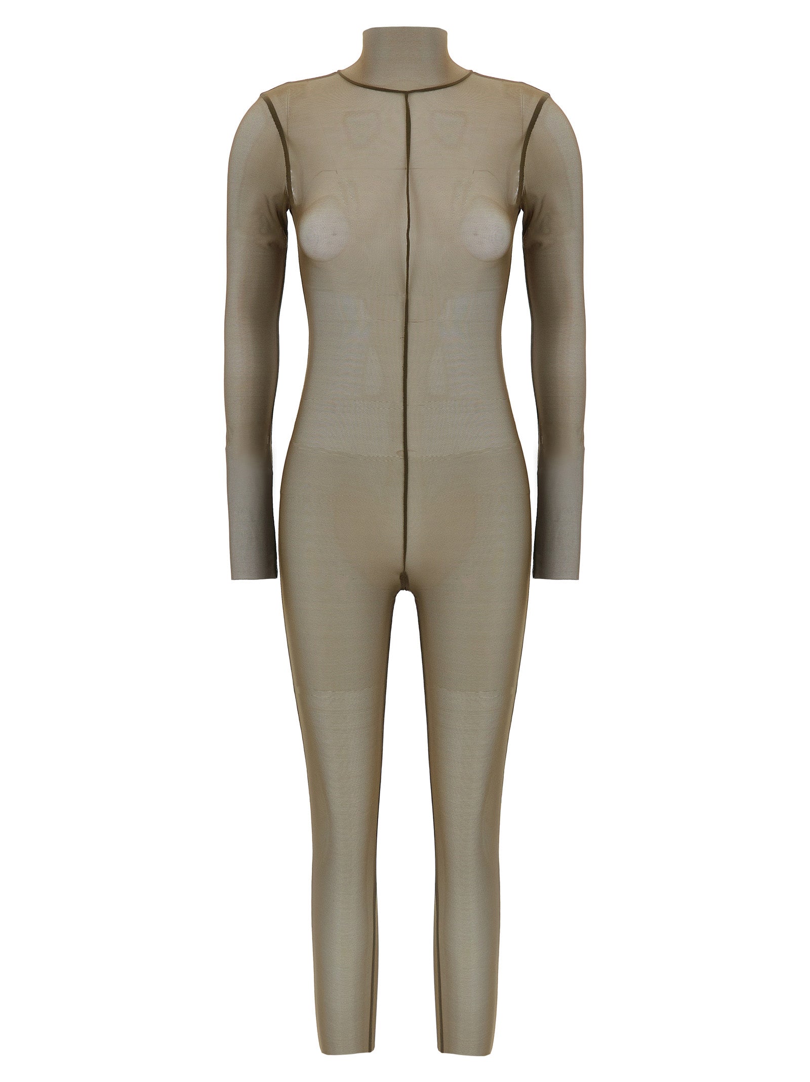 Norma Kamali Bicolor Polyamide Women's Jumpsuit