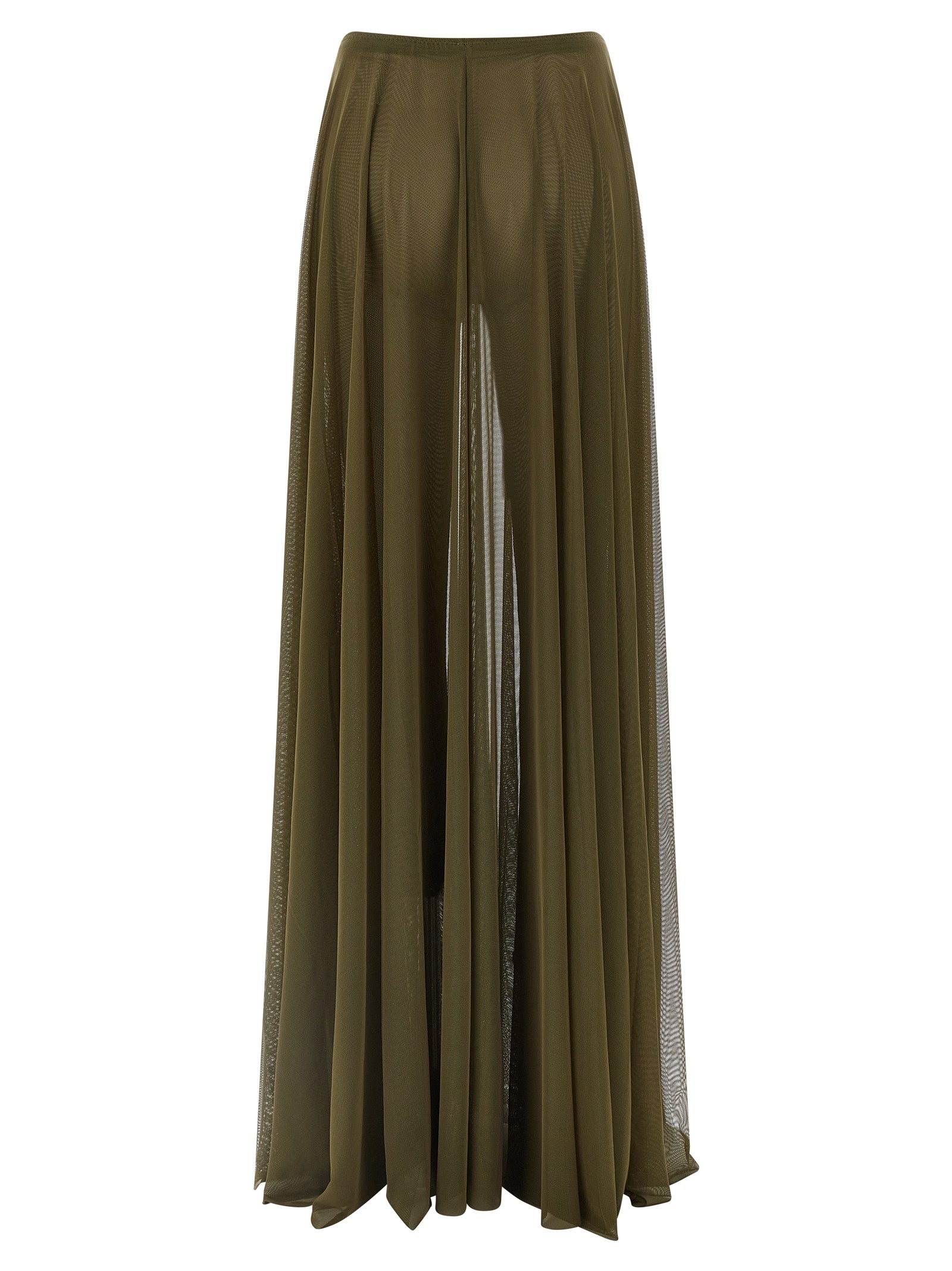 Norma Kamali Bicolor Polyamide Mini Women's Skirt