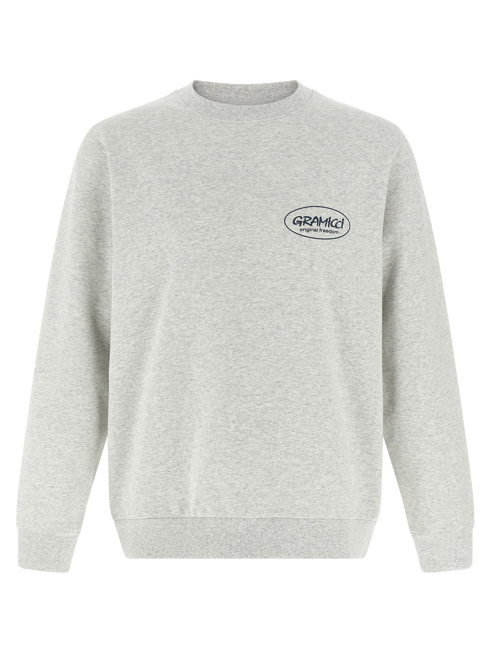 Gramicci Gray Cotton Men's Sweatshirt