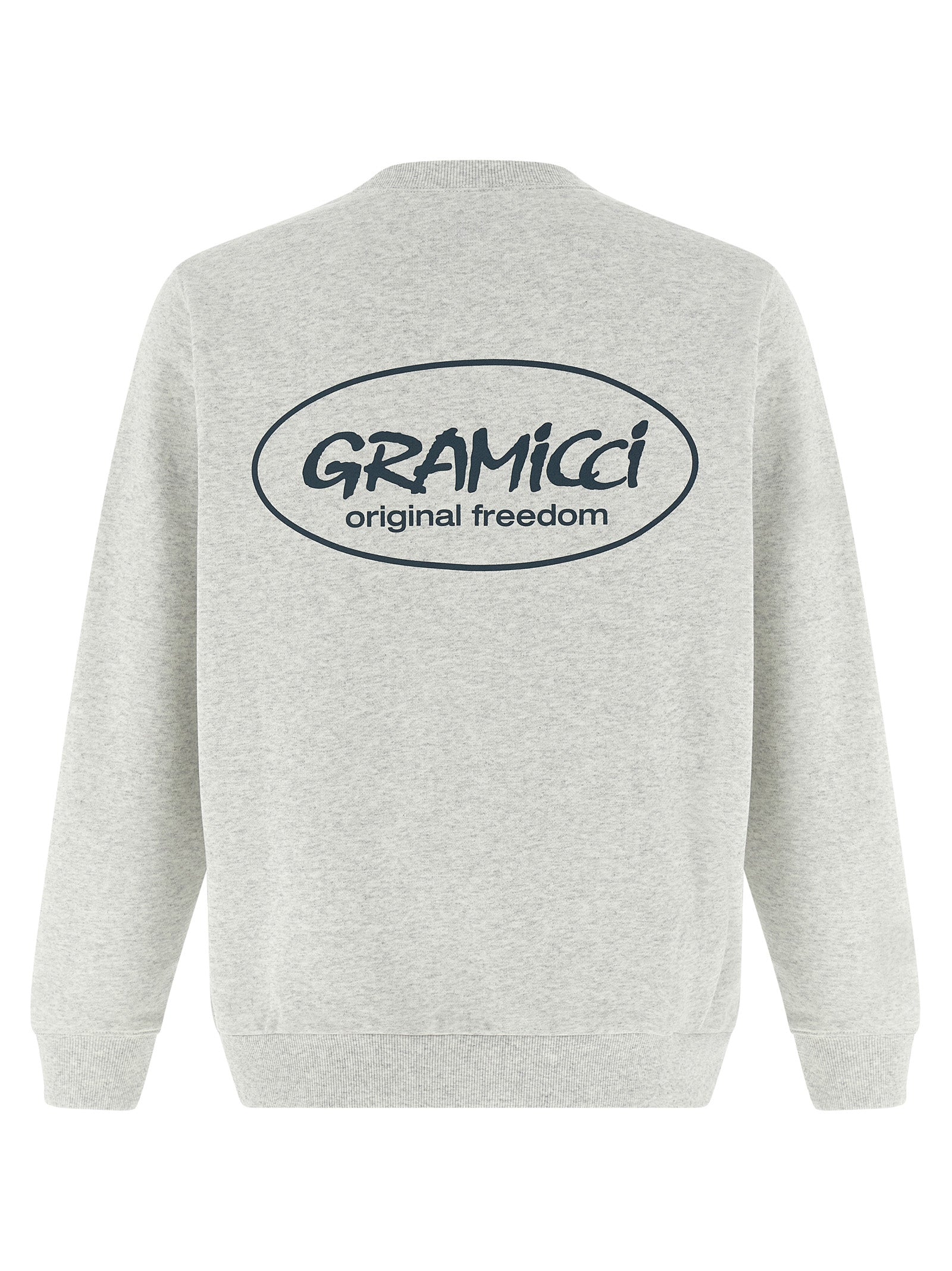 Gramicci Gray Cotton Men's Sweatshirt