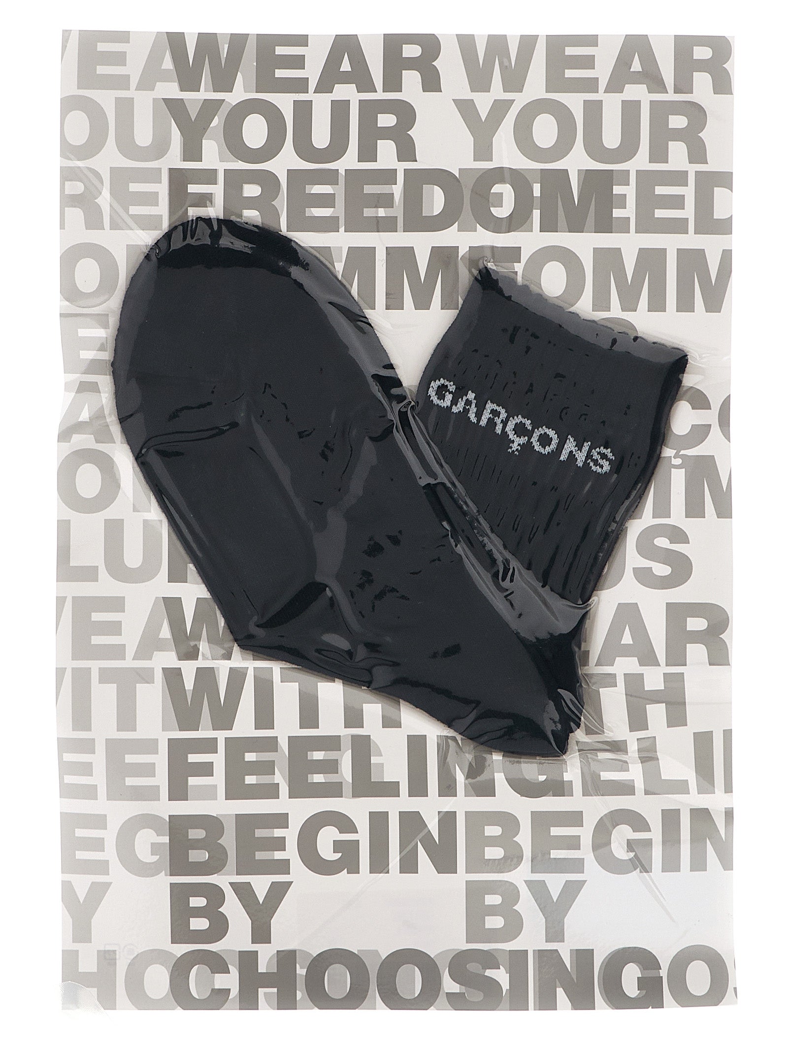 Comme Des Garçons Bicolor Cotton Men's Socks