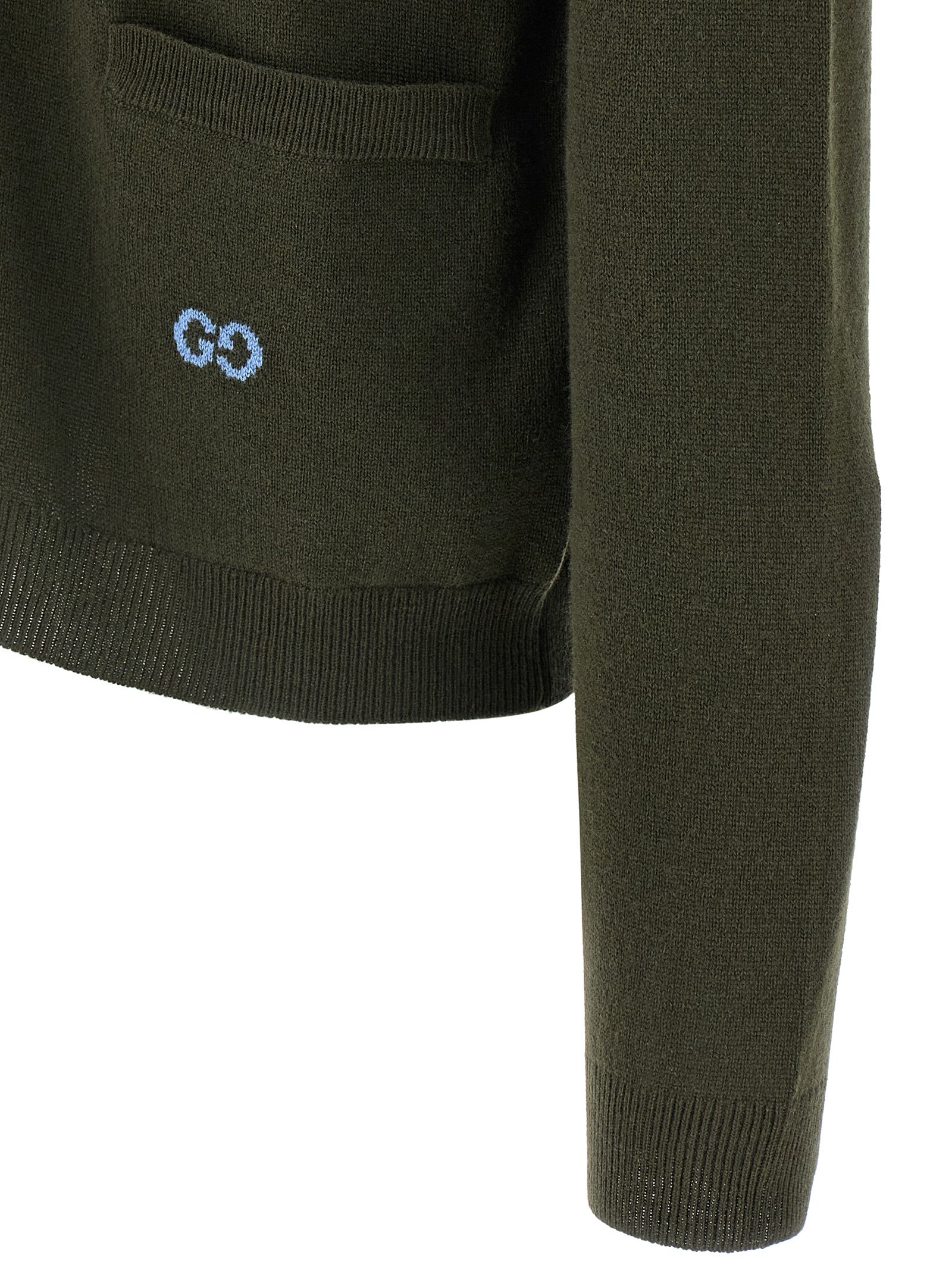 Gucci Bicolor Cashmere Men's Cardigan