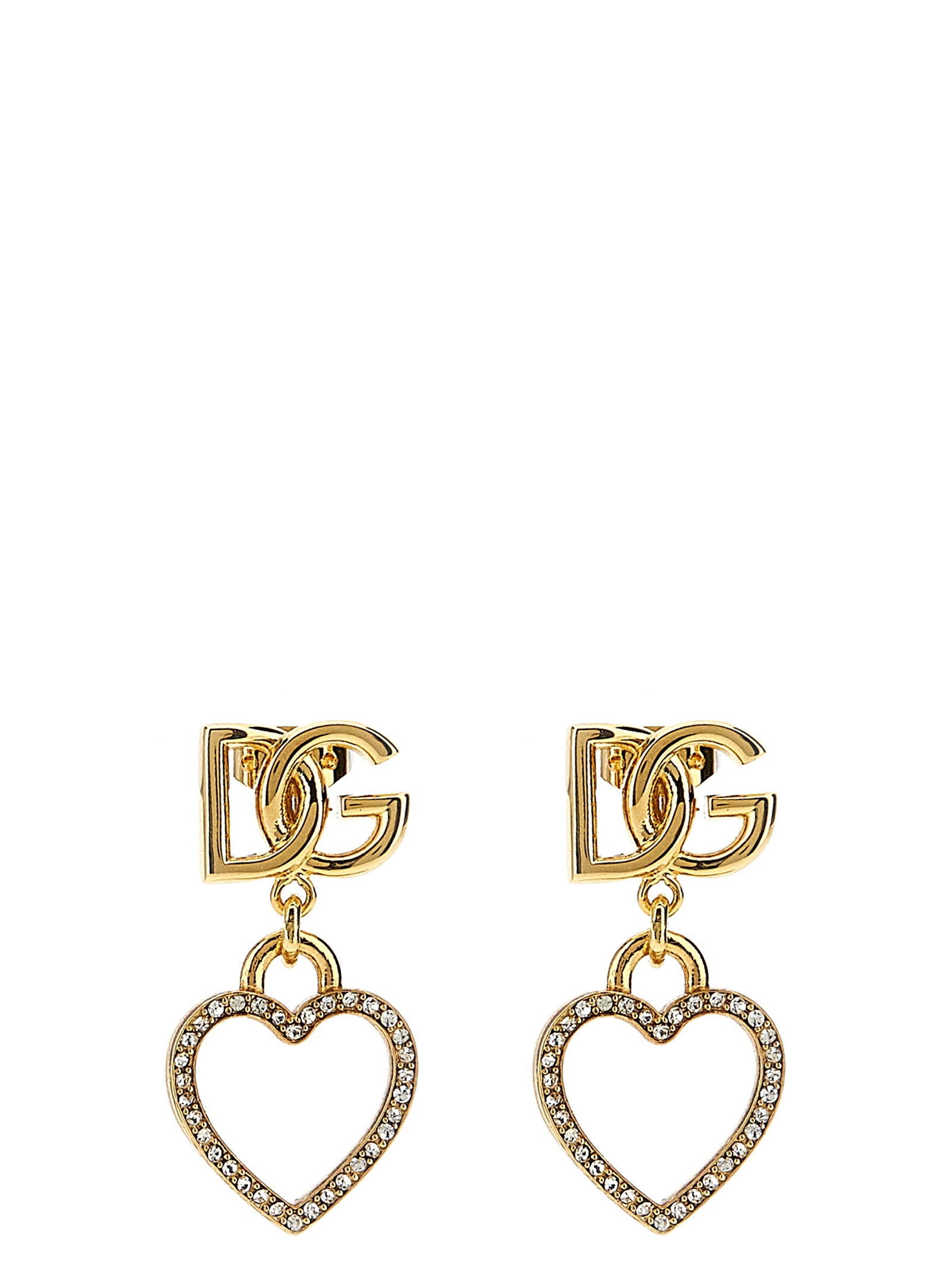 Dolce & Gabbana Gold Brass Women's Earrings