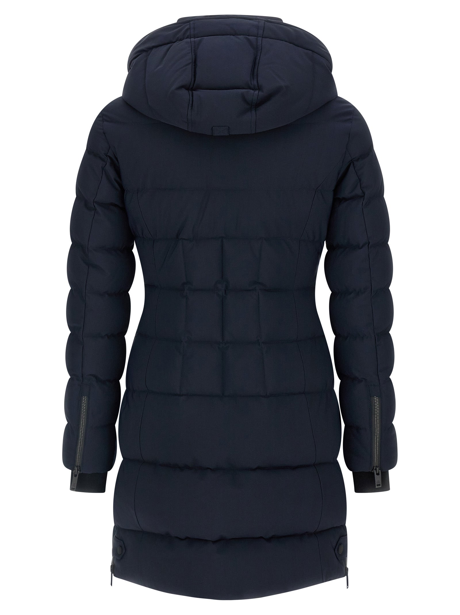 Moose Knuckles Blue Nylon Women's Parka