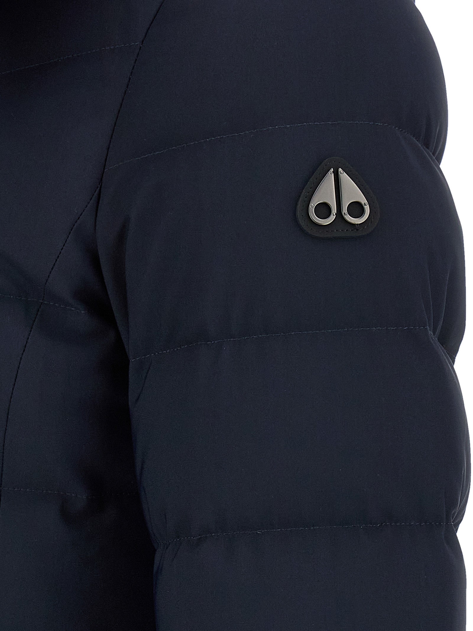 Moose Knuckles Blue Nylon Women's Parka