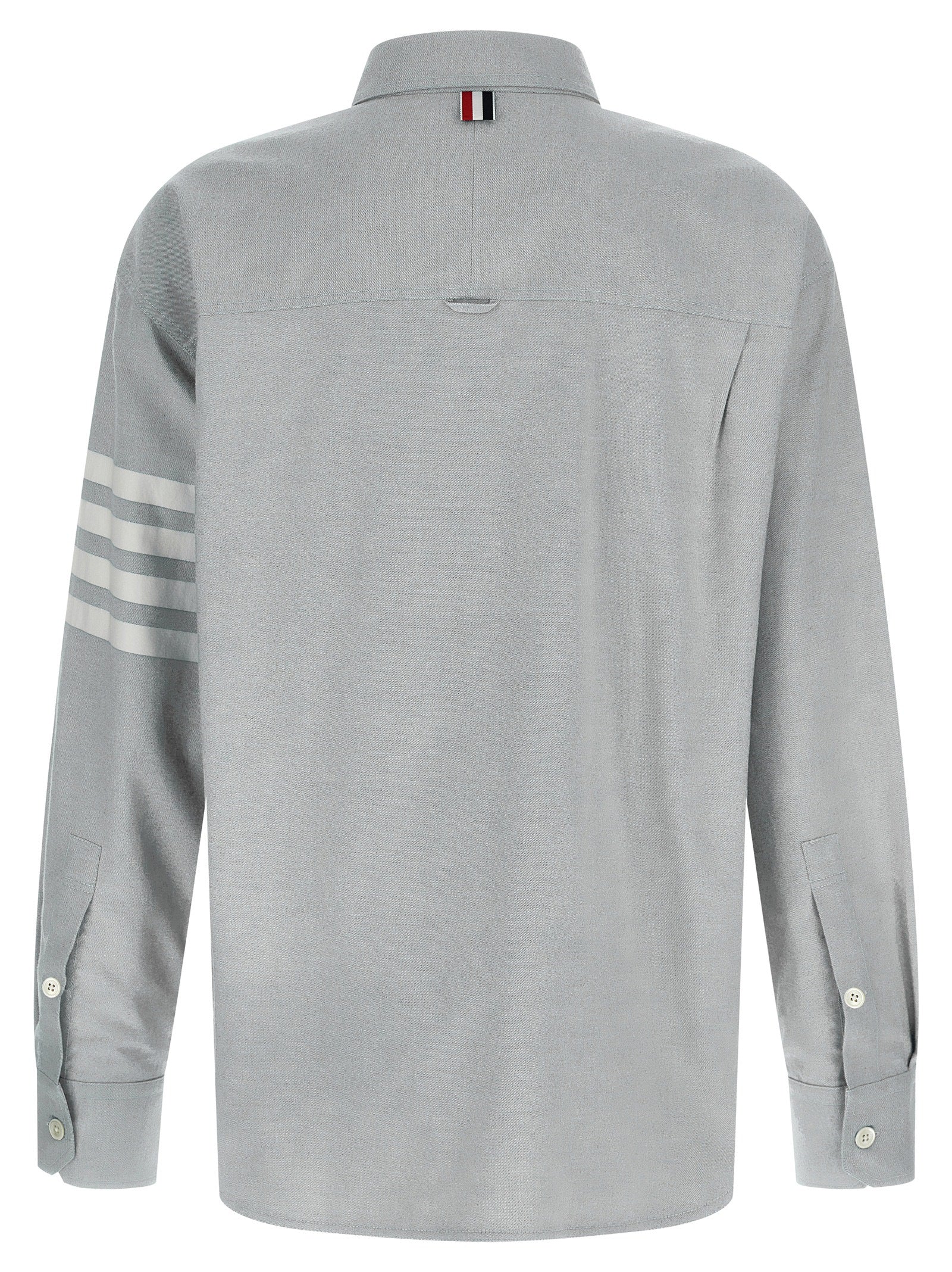 Thom Browne Gray Cotton Men's Blouse