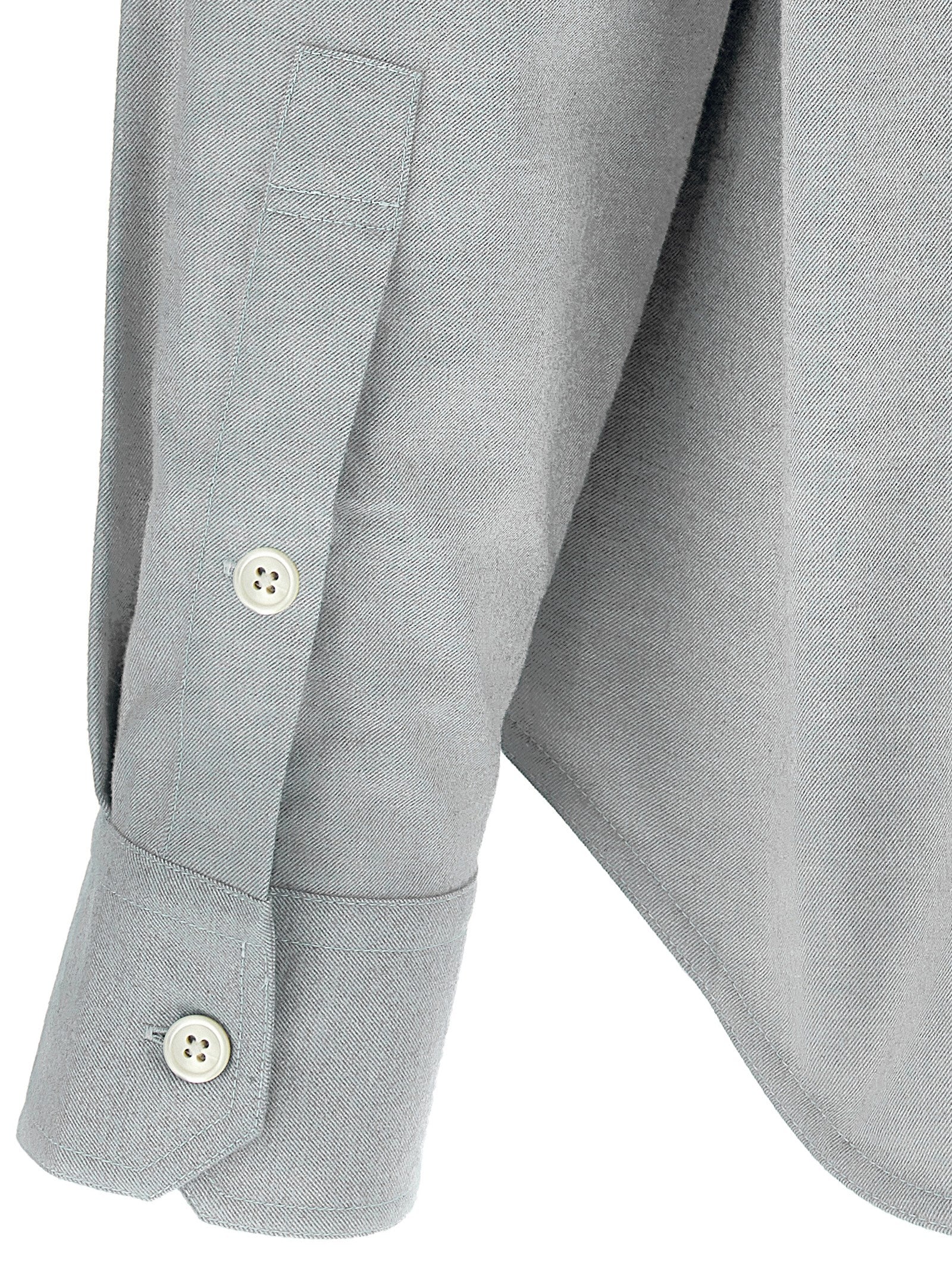 Thom Browne Gray Cotton Men's Blouse