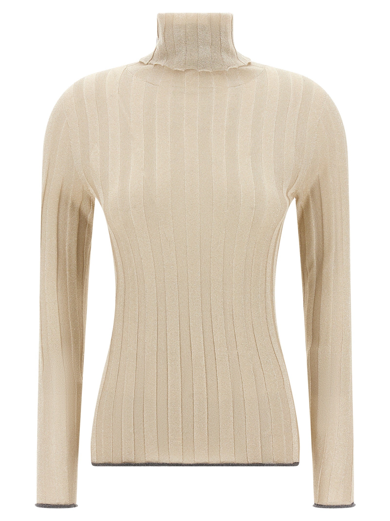 Fabiana Filippi Gold Viscose Women's Cardigan