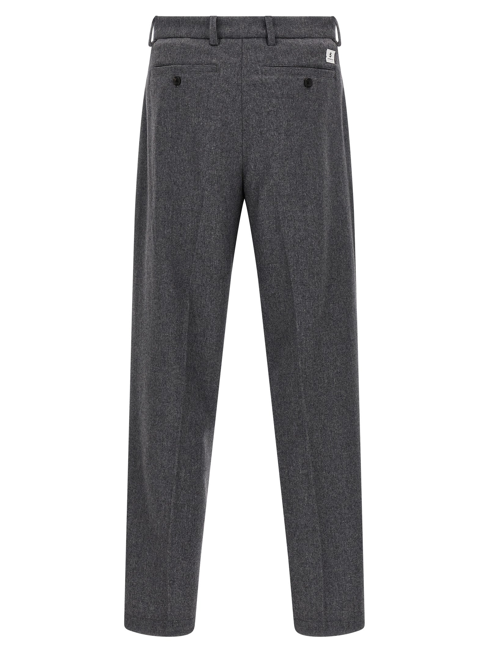 Department 5 Gray Wool Casual Men's Pants