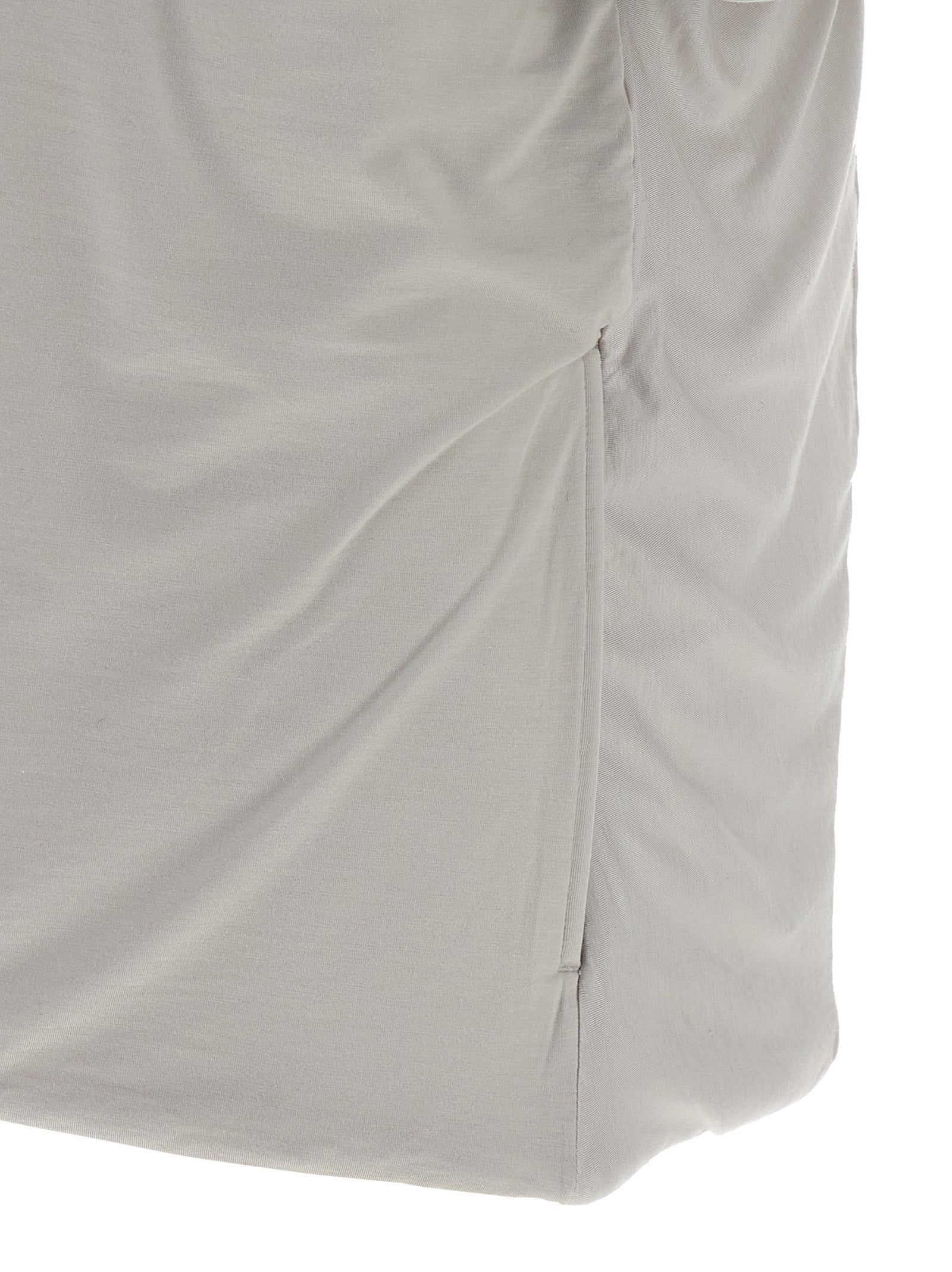 Y-3 Gray Lyocell Men's T-Shirt