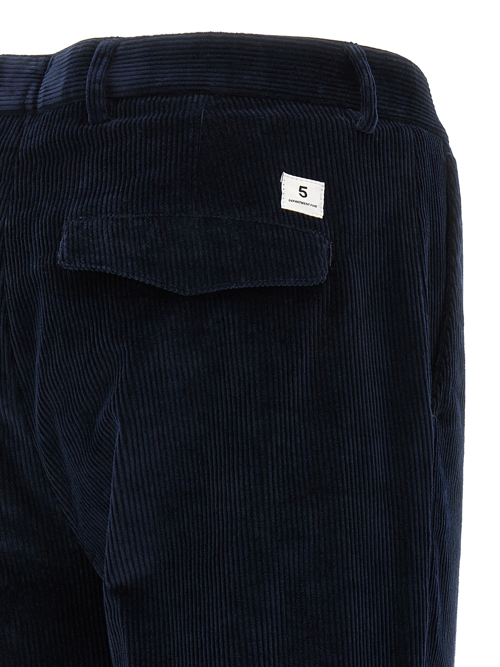 Department 5 Blue Cotton Casual Men's Pants