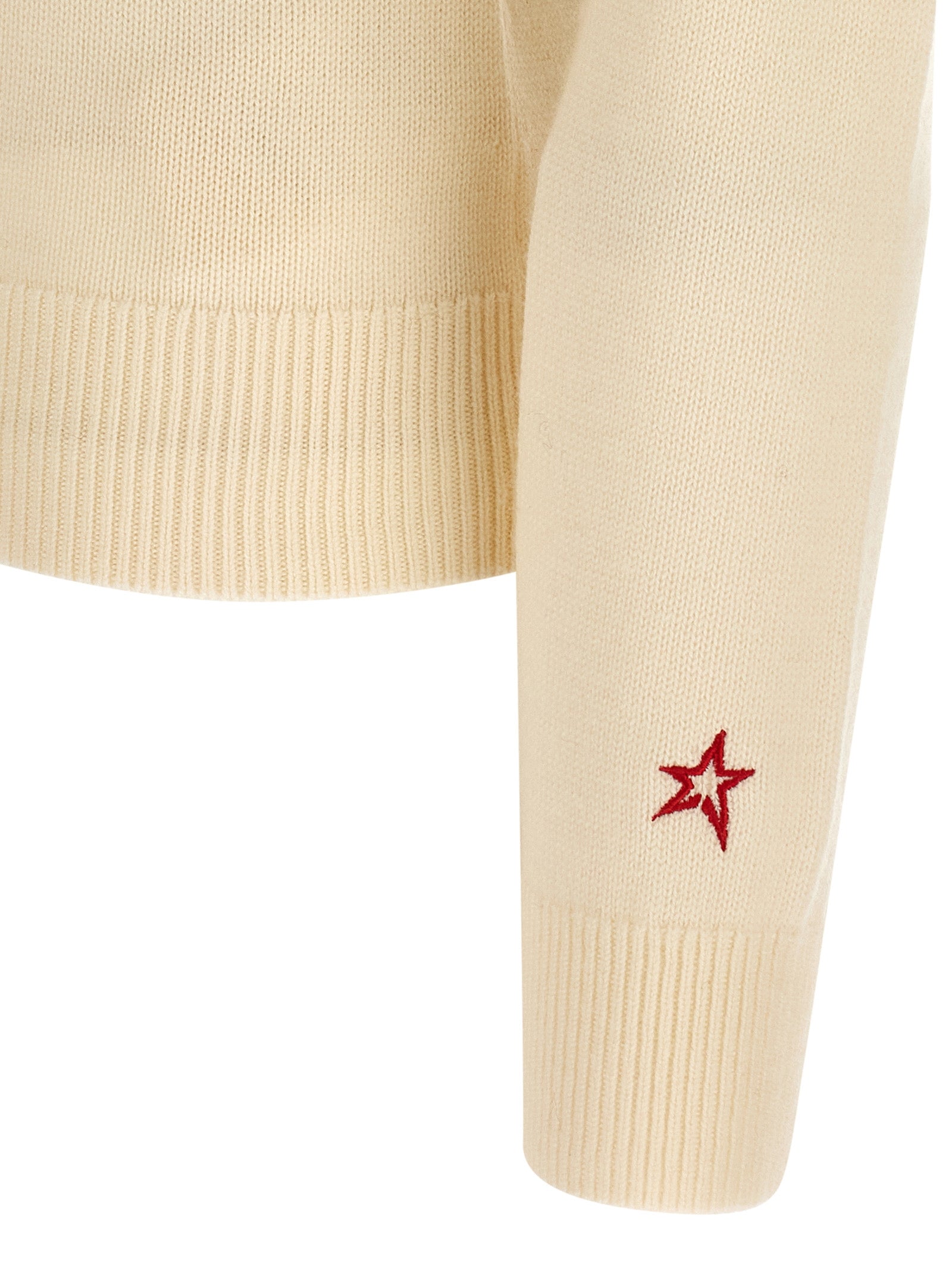 PERFECT MOMENT White Merino Wool Women's Cardigan
