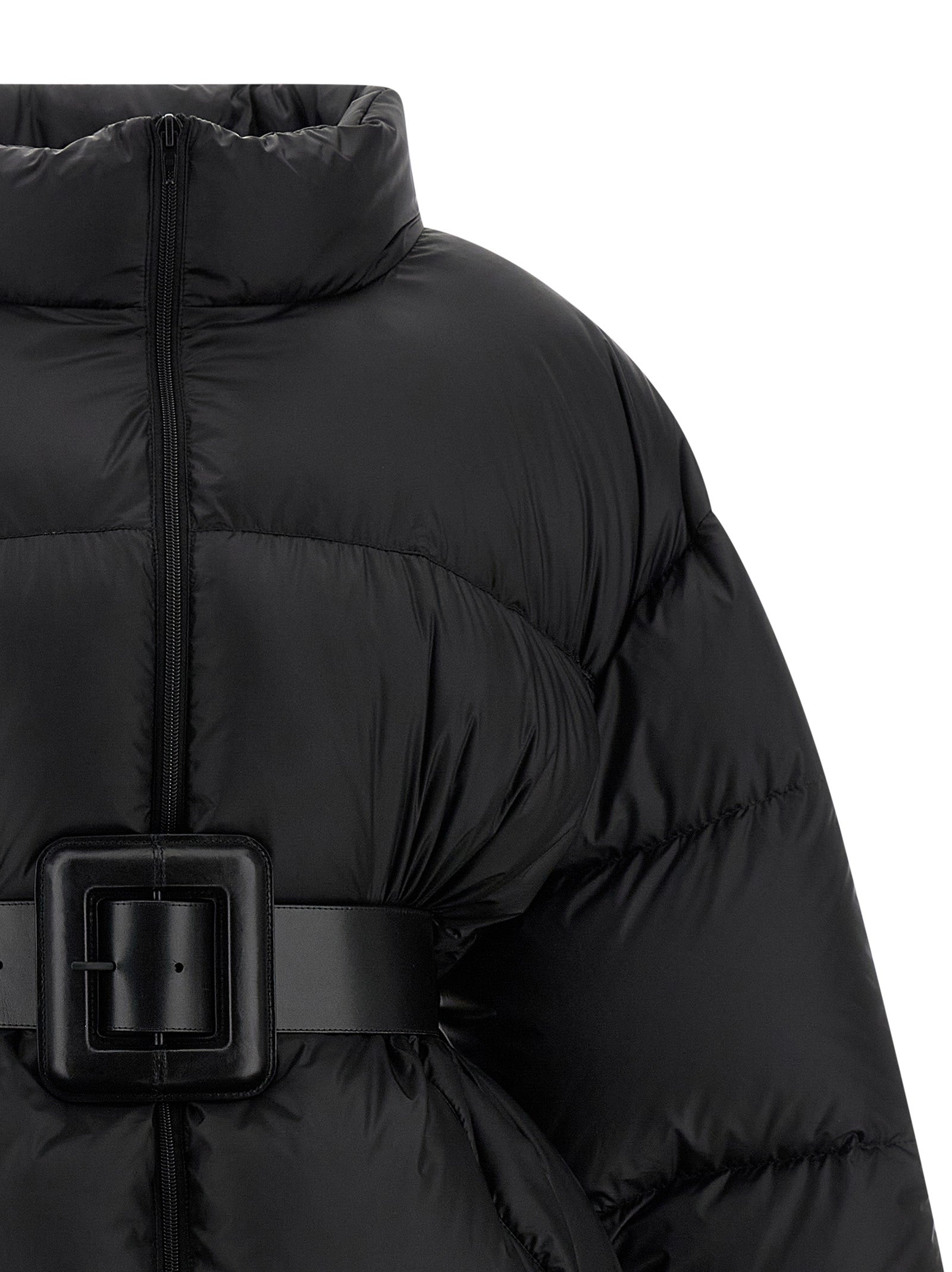Balenciaga Black Polyamide Full-Length Women's Jacket