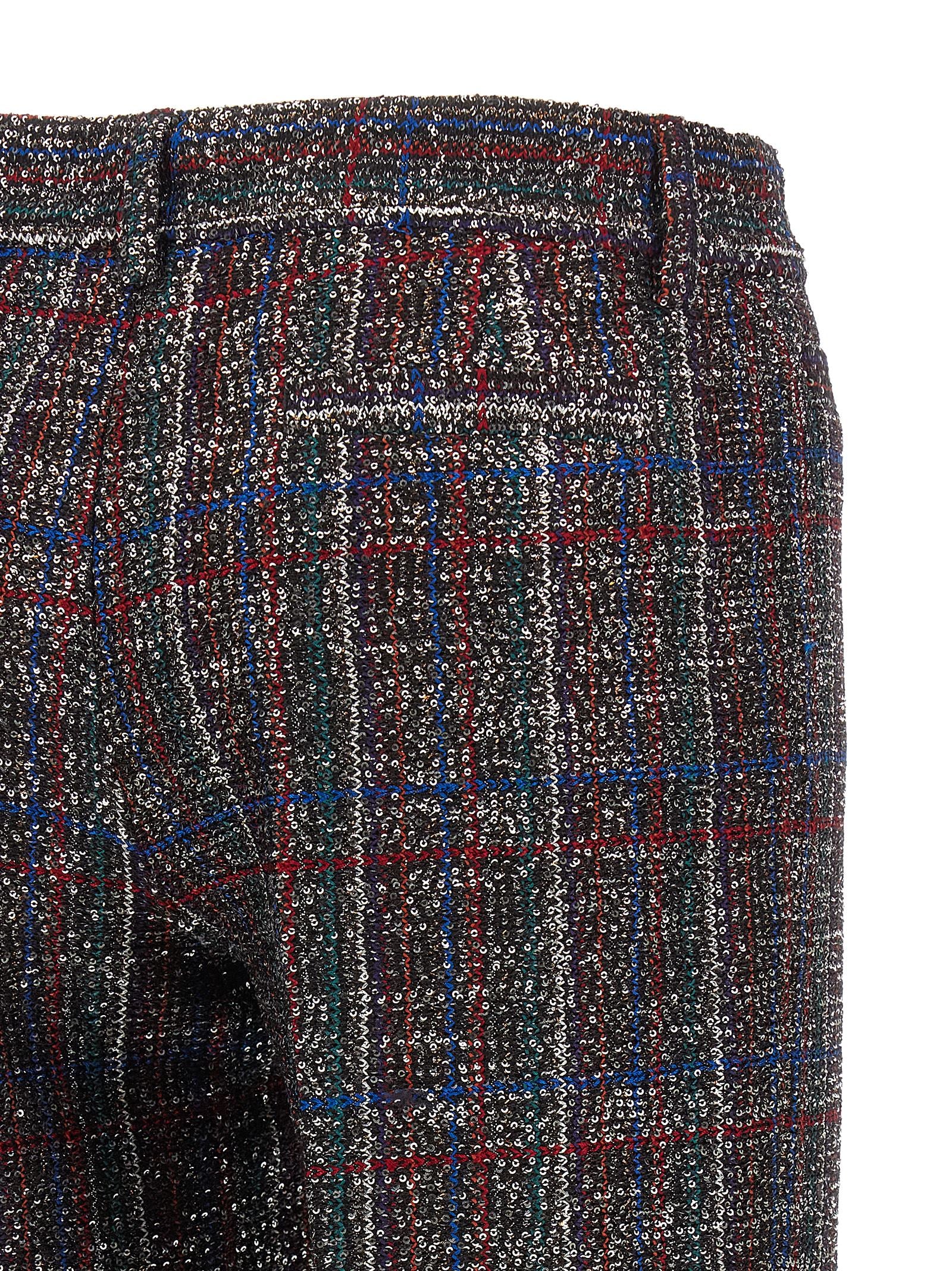 Missoni Multicolor Viscose Flared Women's Pants