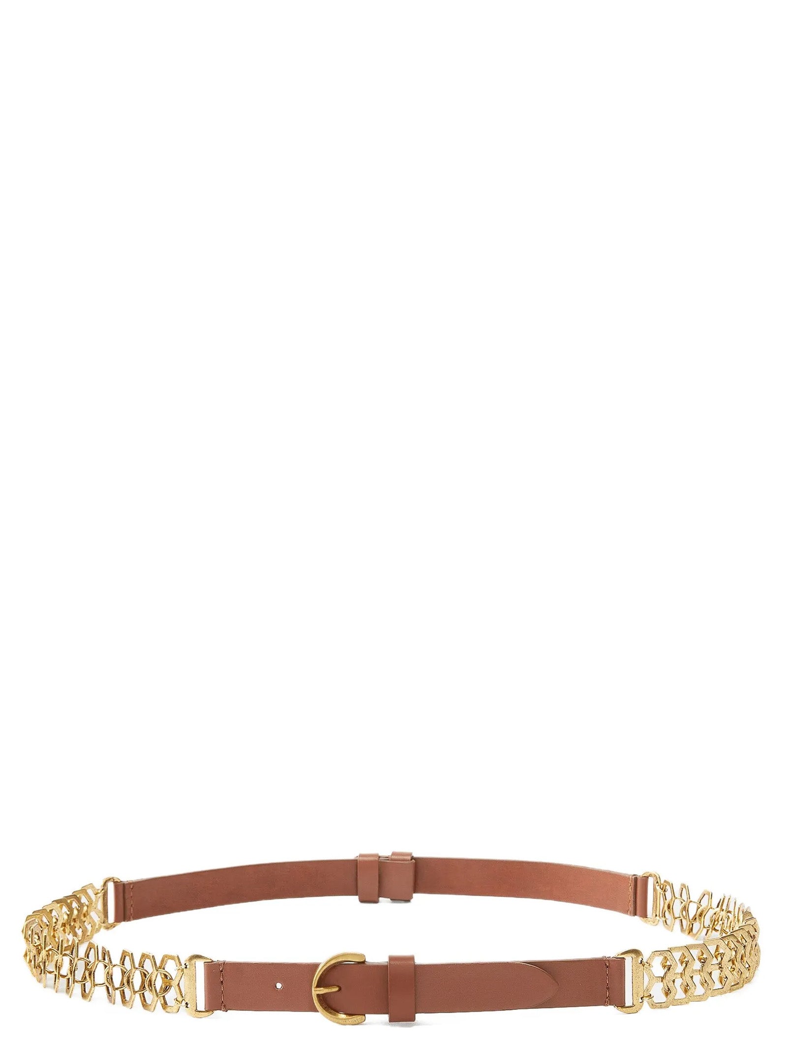 PINKO Brown Calfskin Regular Women's Belt