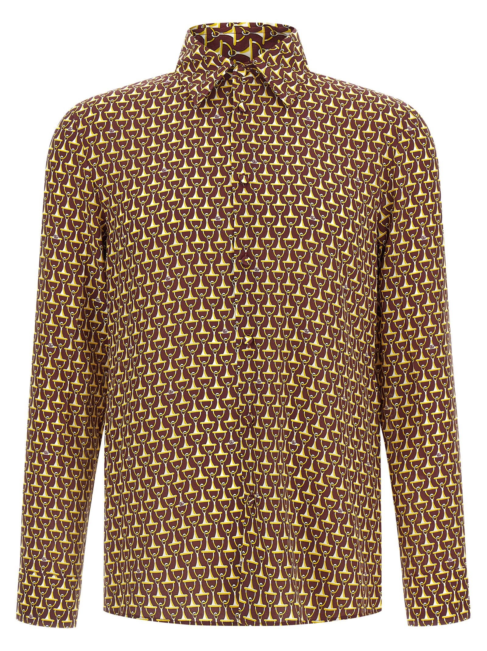 Gucci Multicolor Silk Men's Blouse