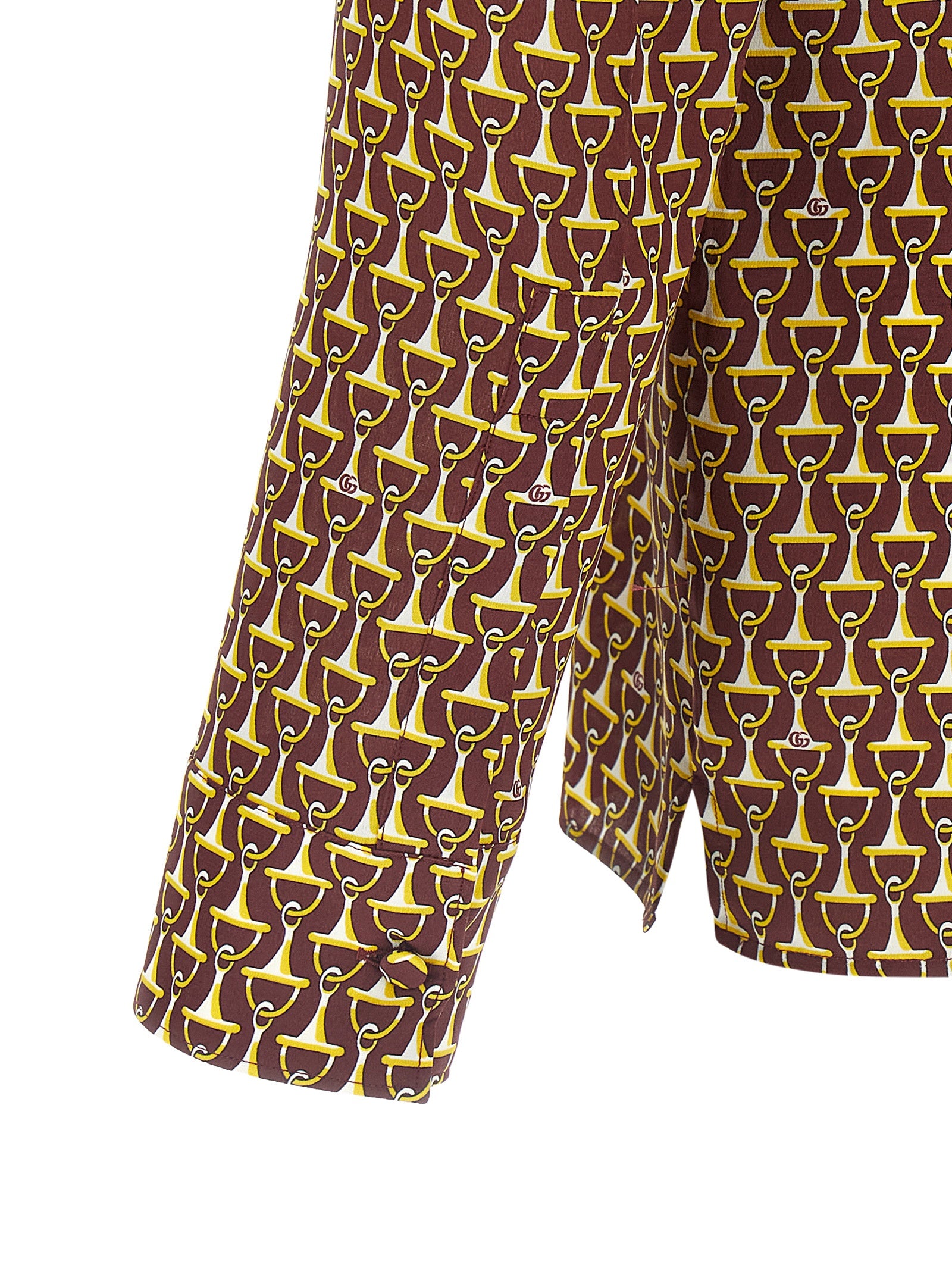 Gucci Multicolor Silk Men's Blouse