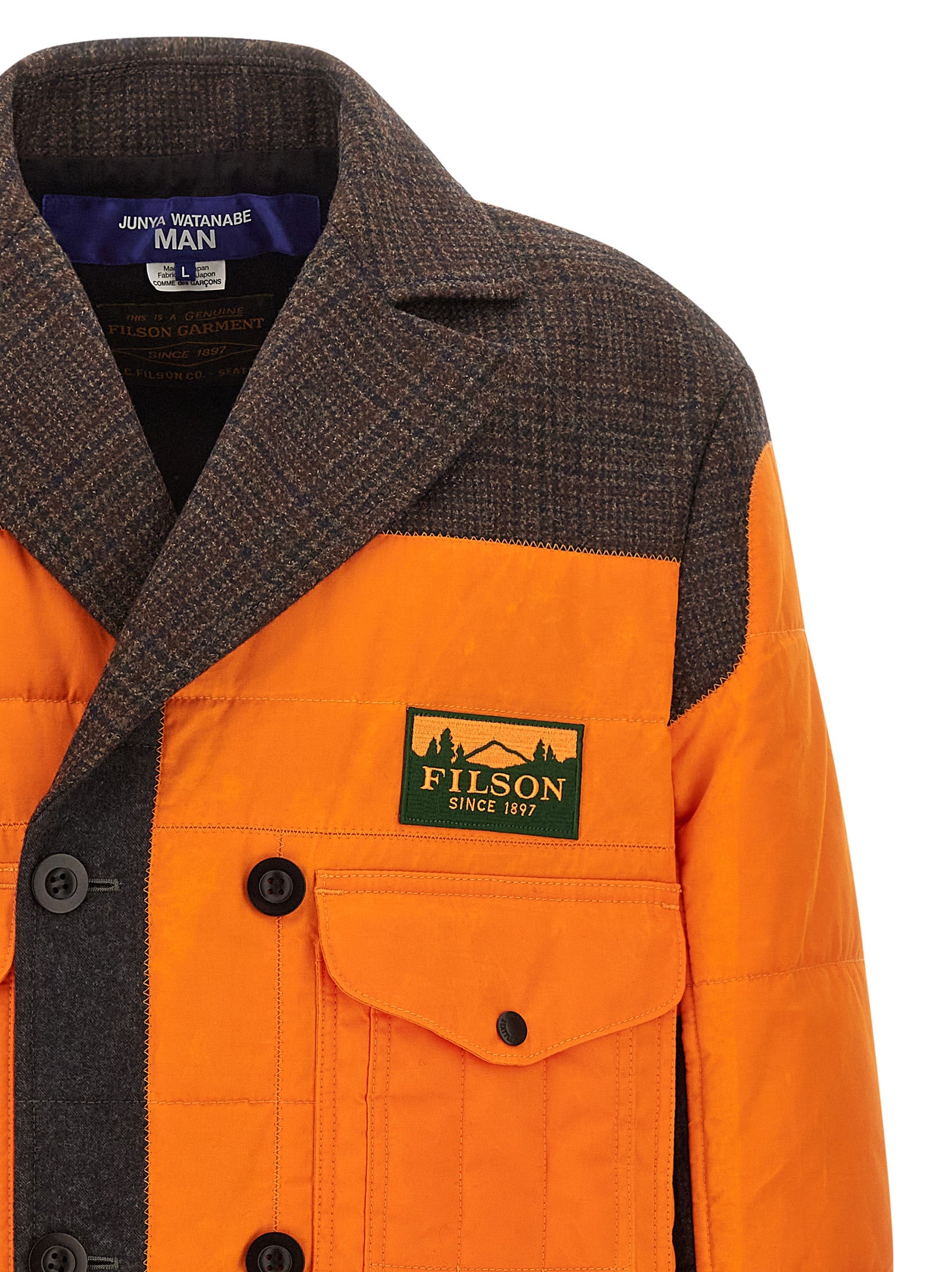 Junya Watanabe Multicolor Cotton Men's Coat