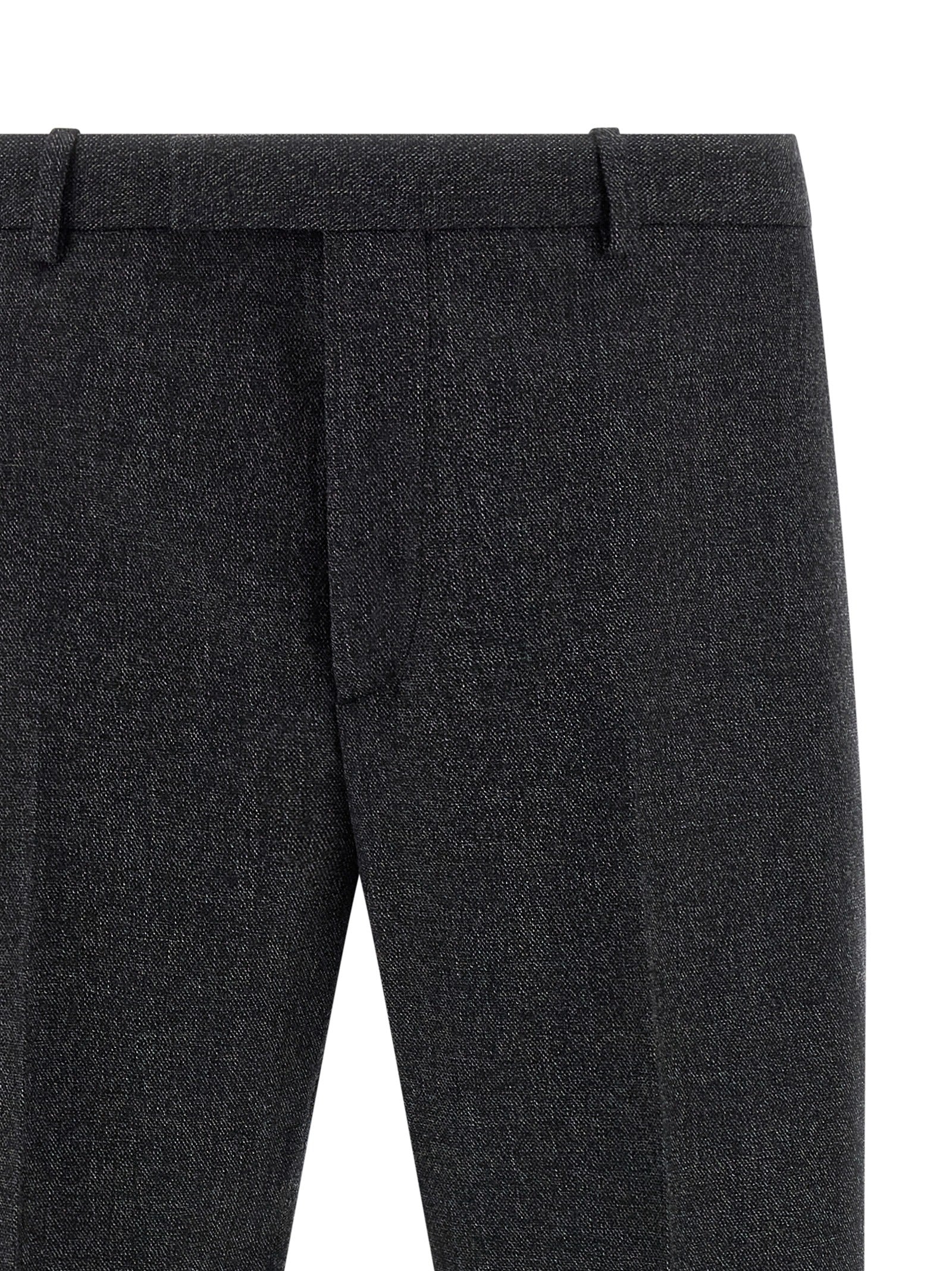 Gucci Gray Wool Dress Men's Pants