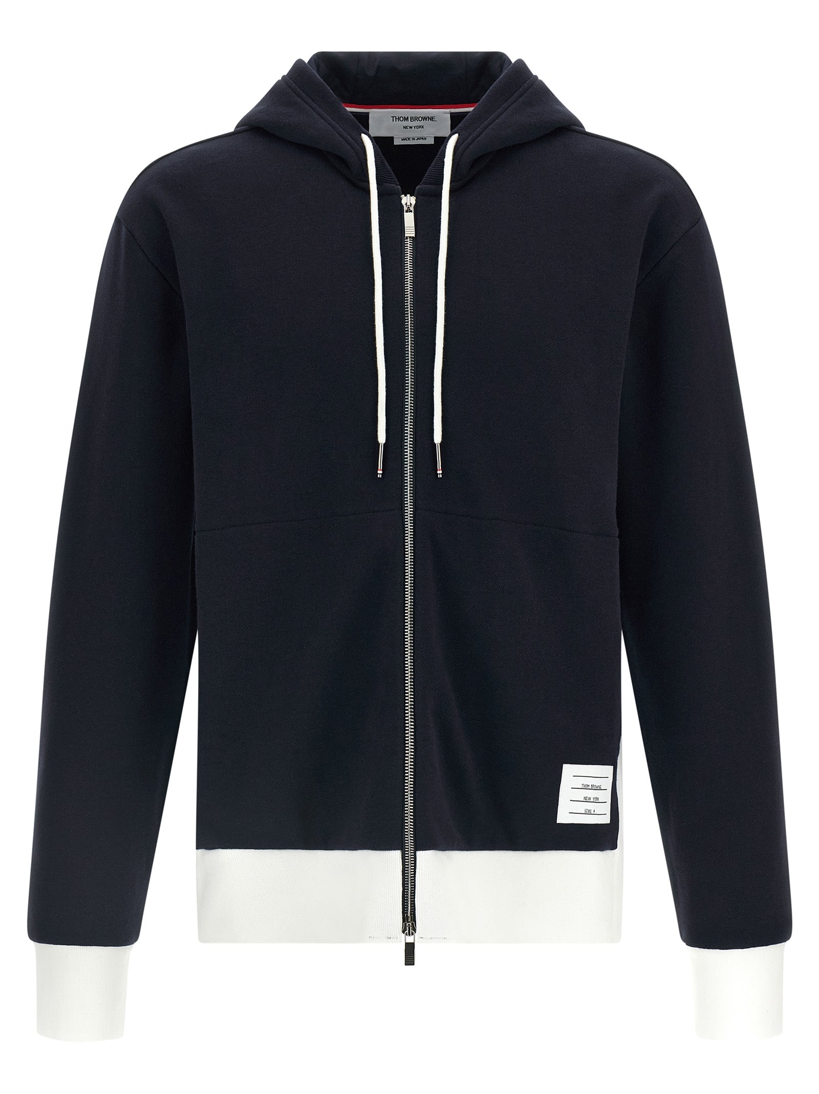 Thom Browne Blue Cotton Men's Sweatshirt