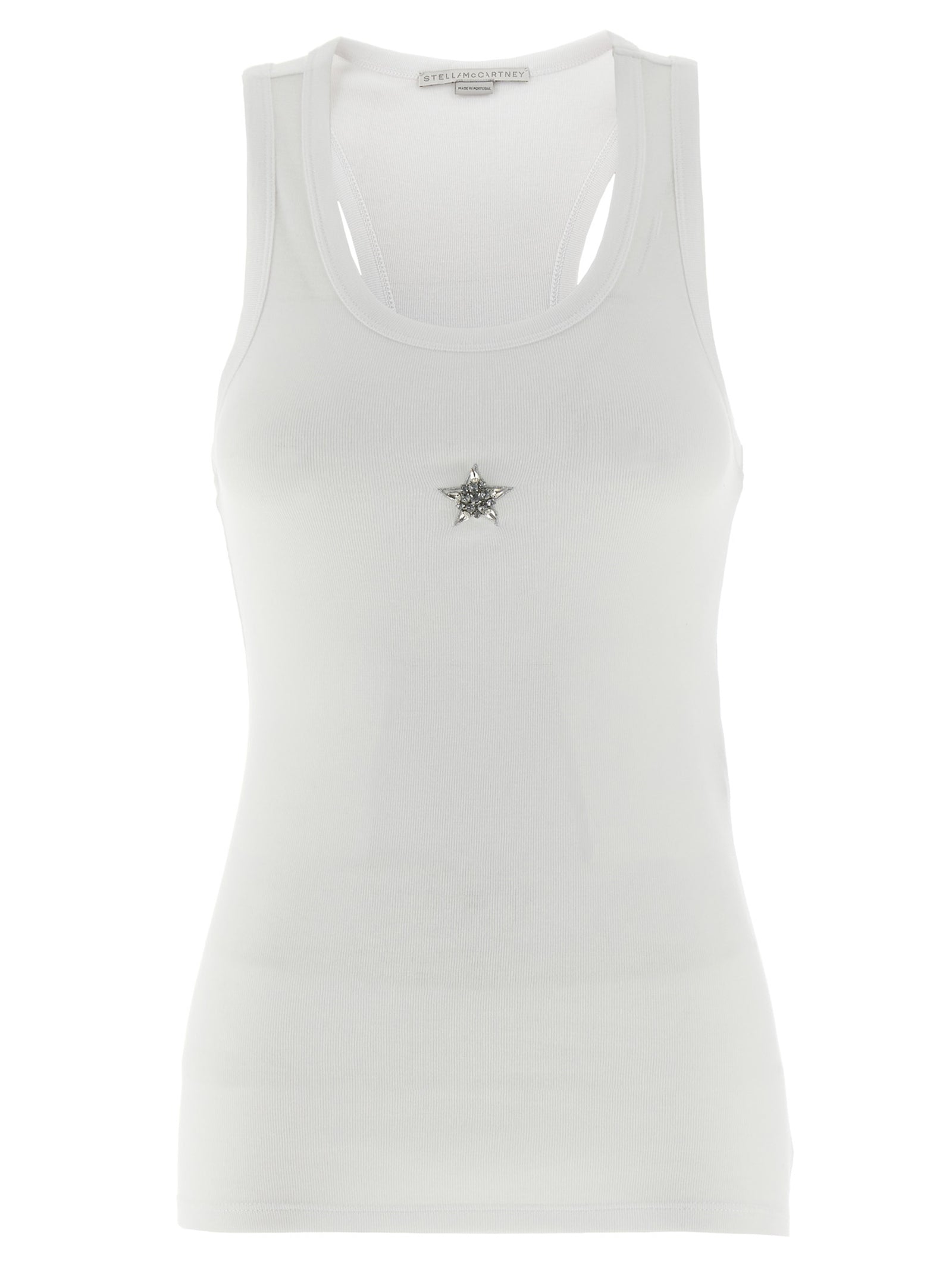 Stella McCartney White Lyocell Tank Women's Tops