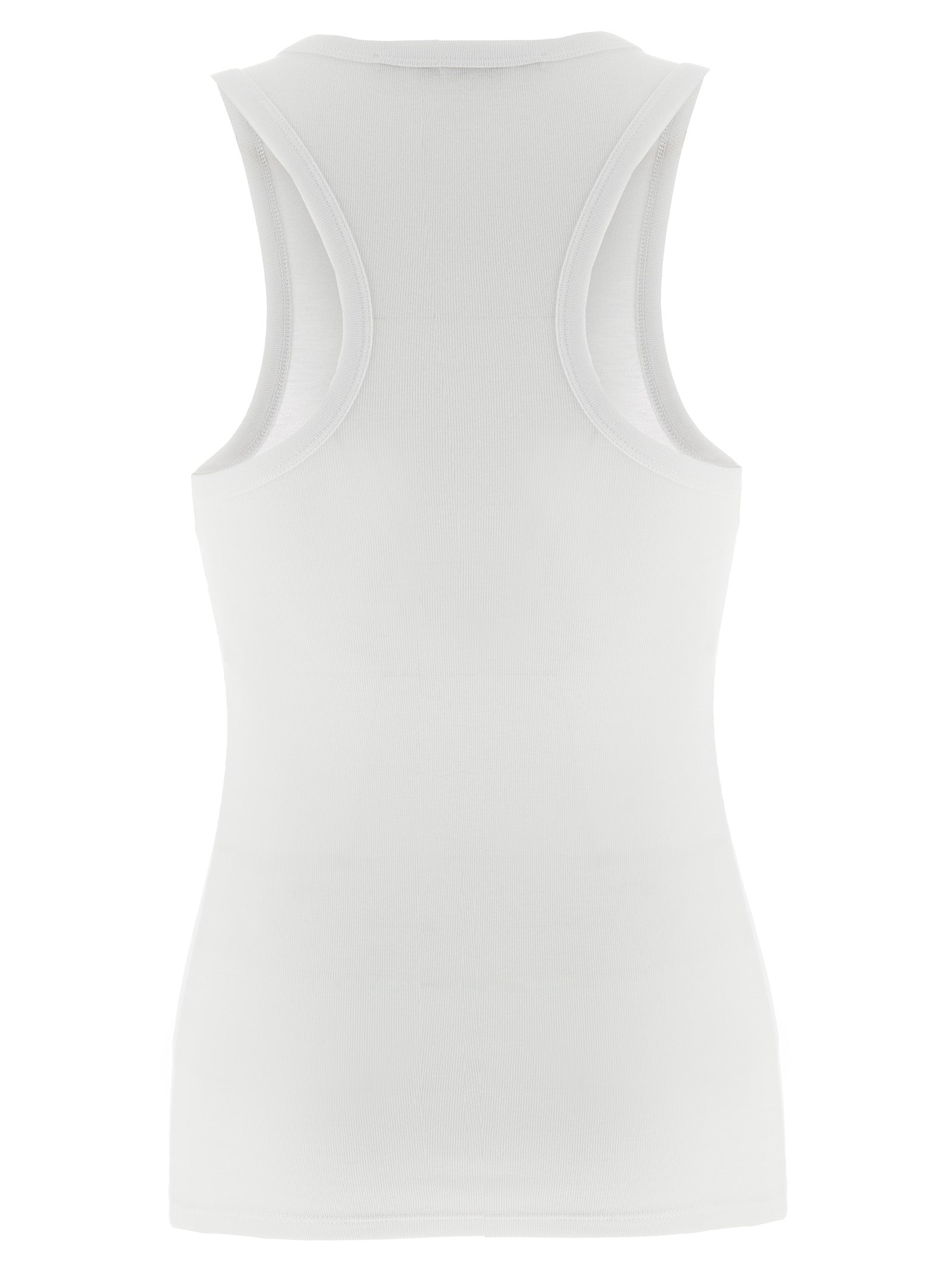 Stella McCartney White Lyocell Tank Women's Tops