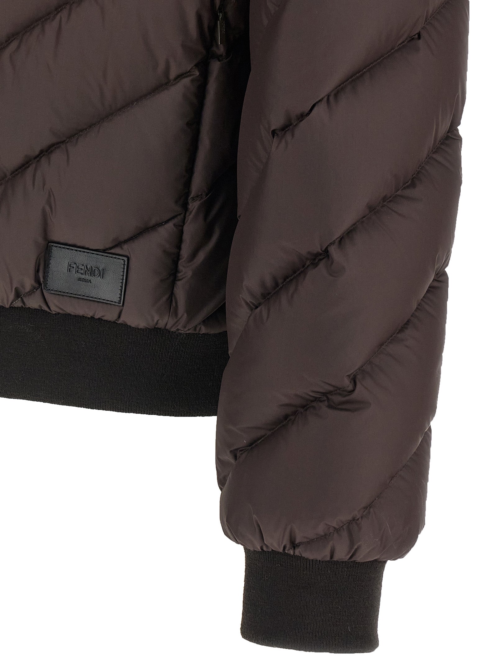 Fendi Multicolor Polyester Shell Men's Jacket