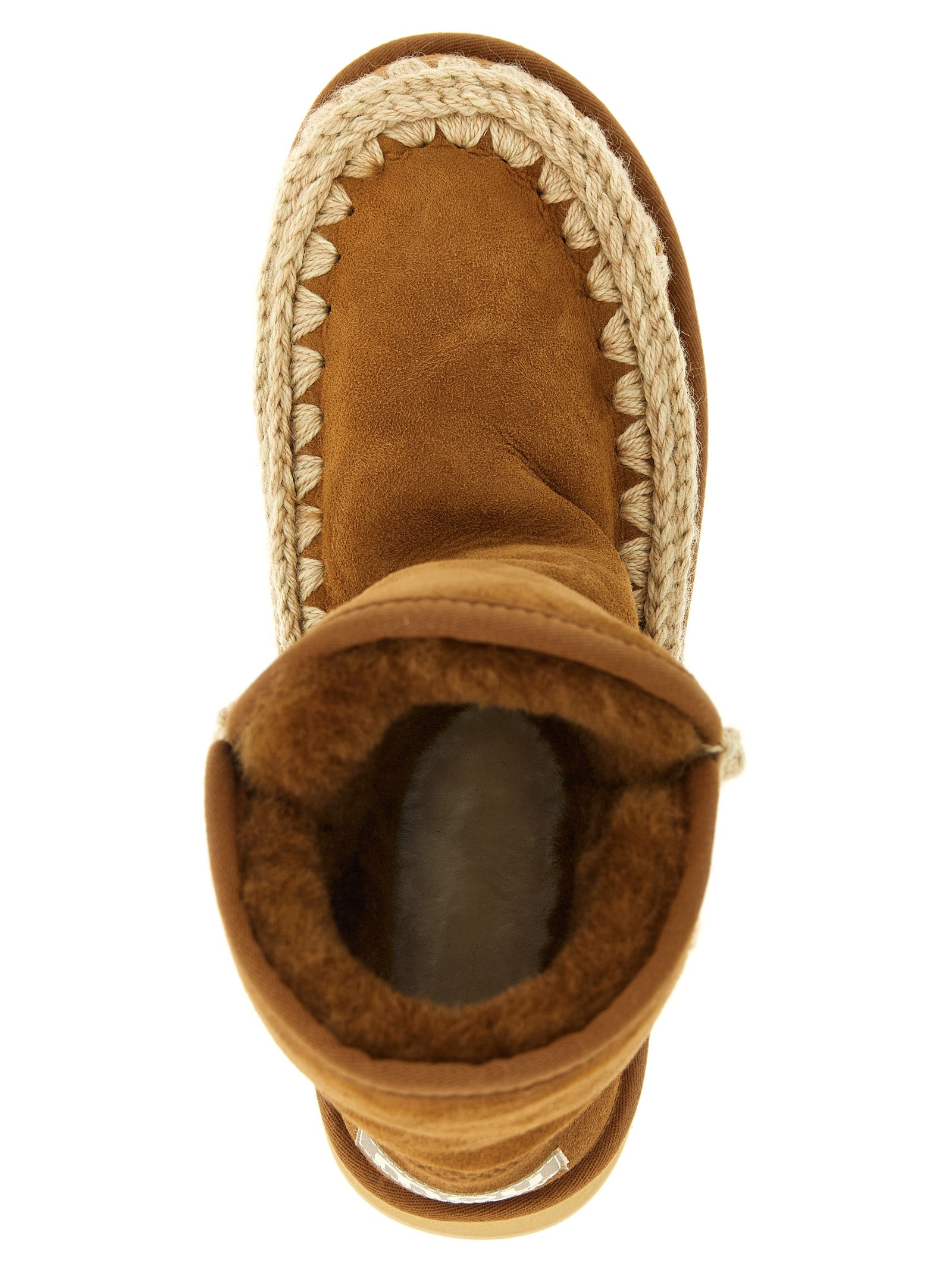 Mou Brown Lambskin Ankle Women's Boots