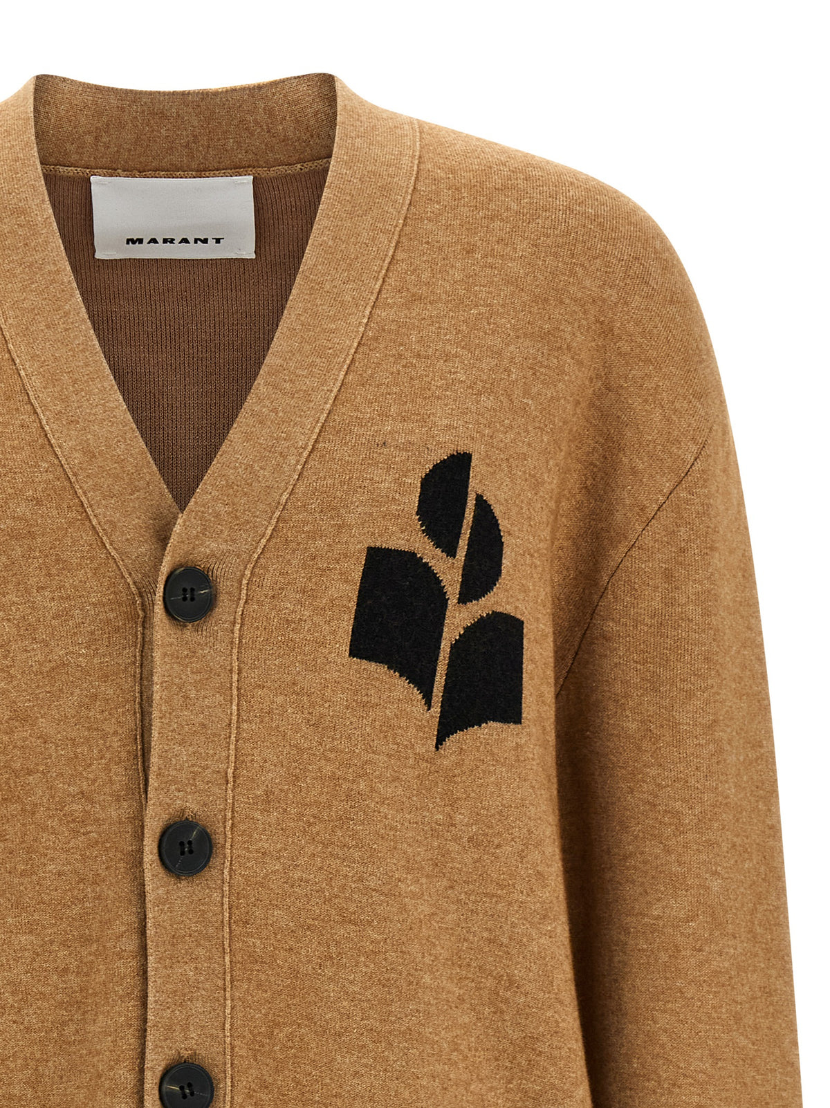 Isabel Marant Beige Cotton Men's Cardigan