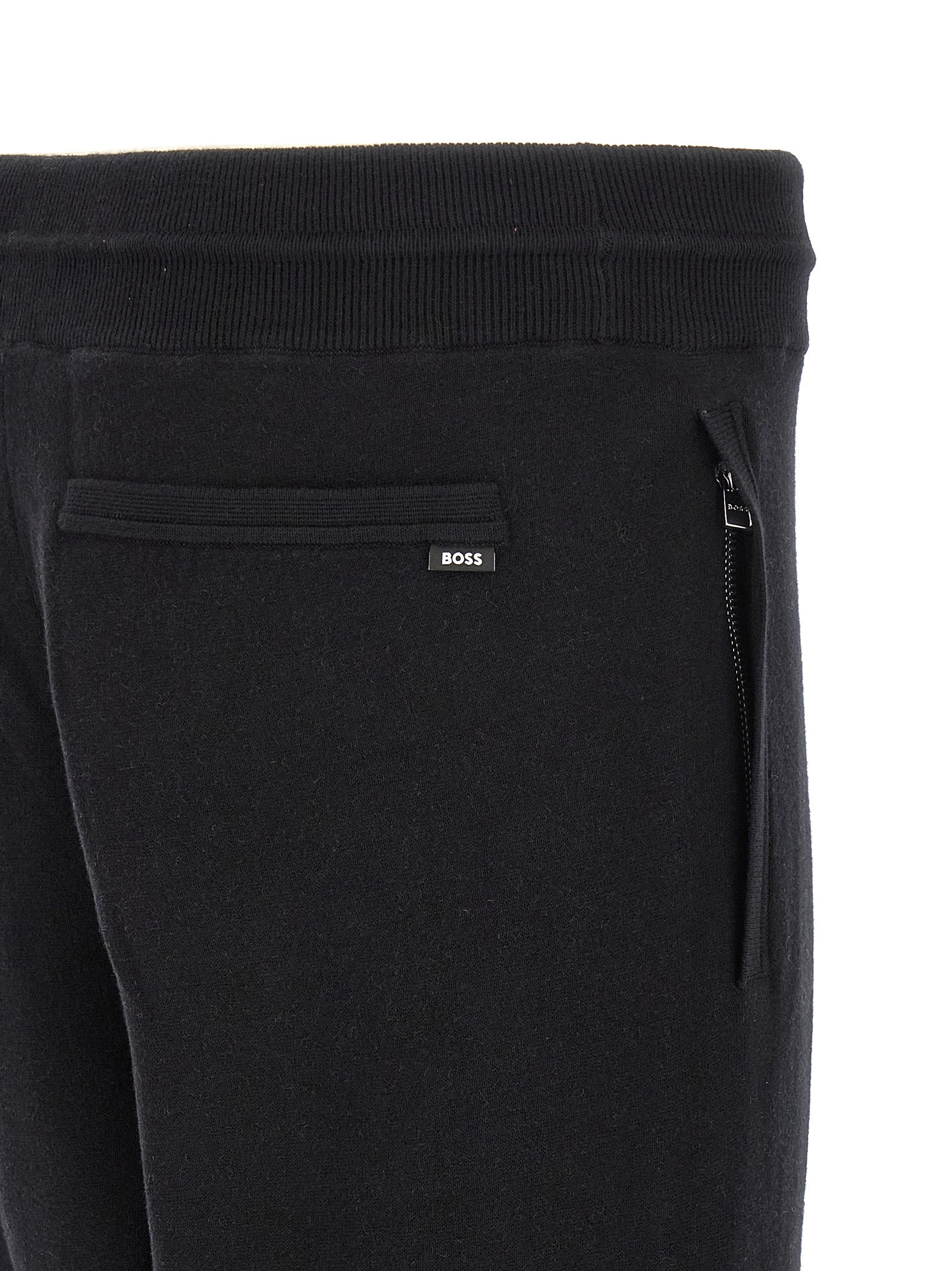 Hugo Boss Black Cotton Joggers (Workout Men's Pants)