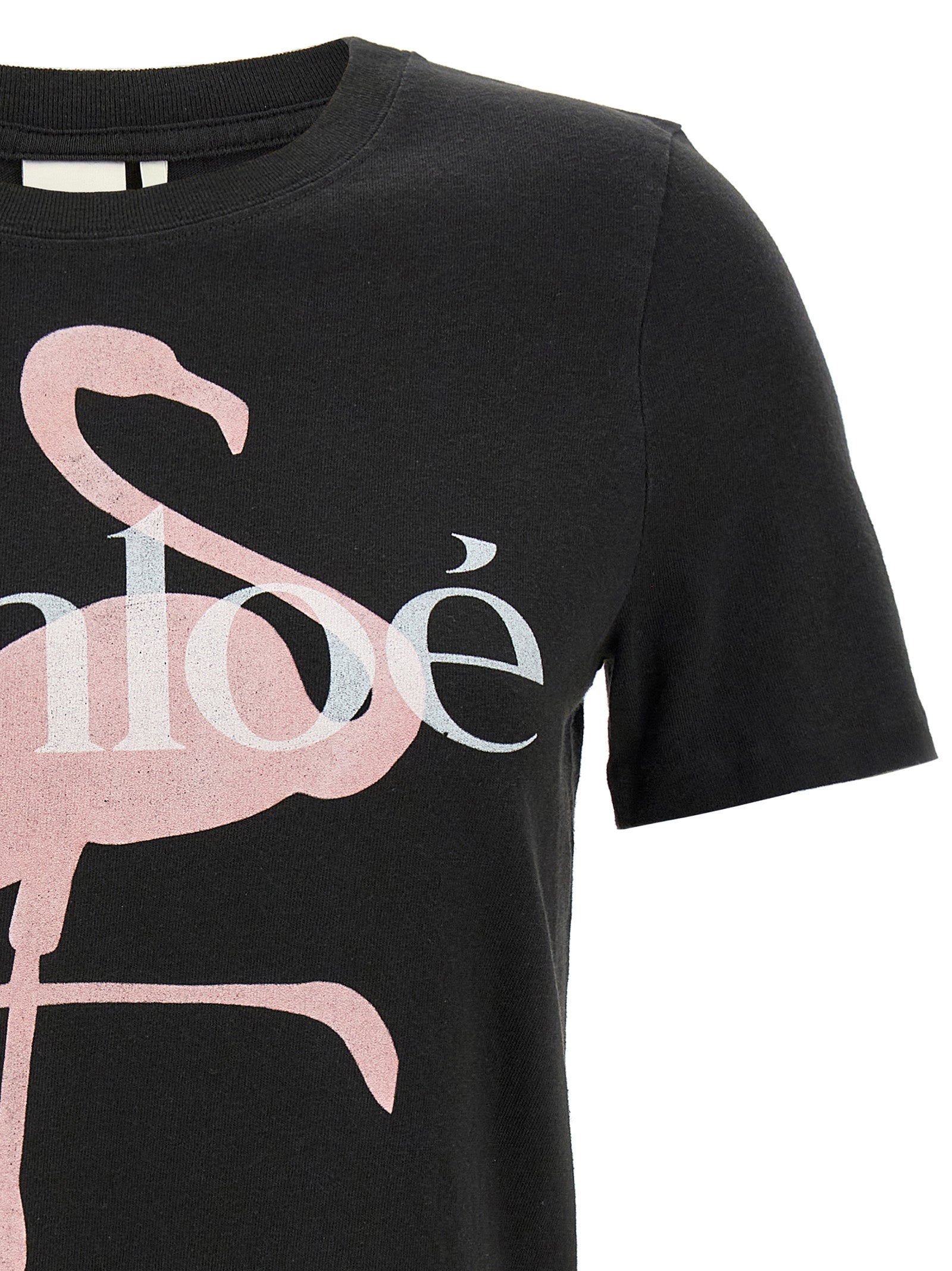 Chloé Black Cotton Women's T-Shirt