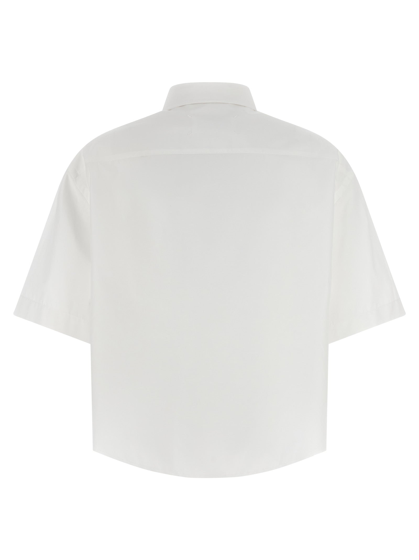 Maison Margiela White Cotton Women's Blouse