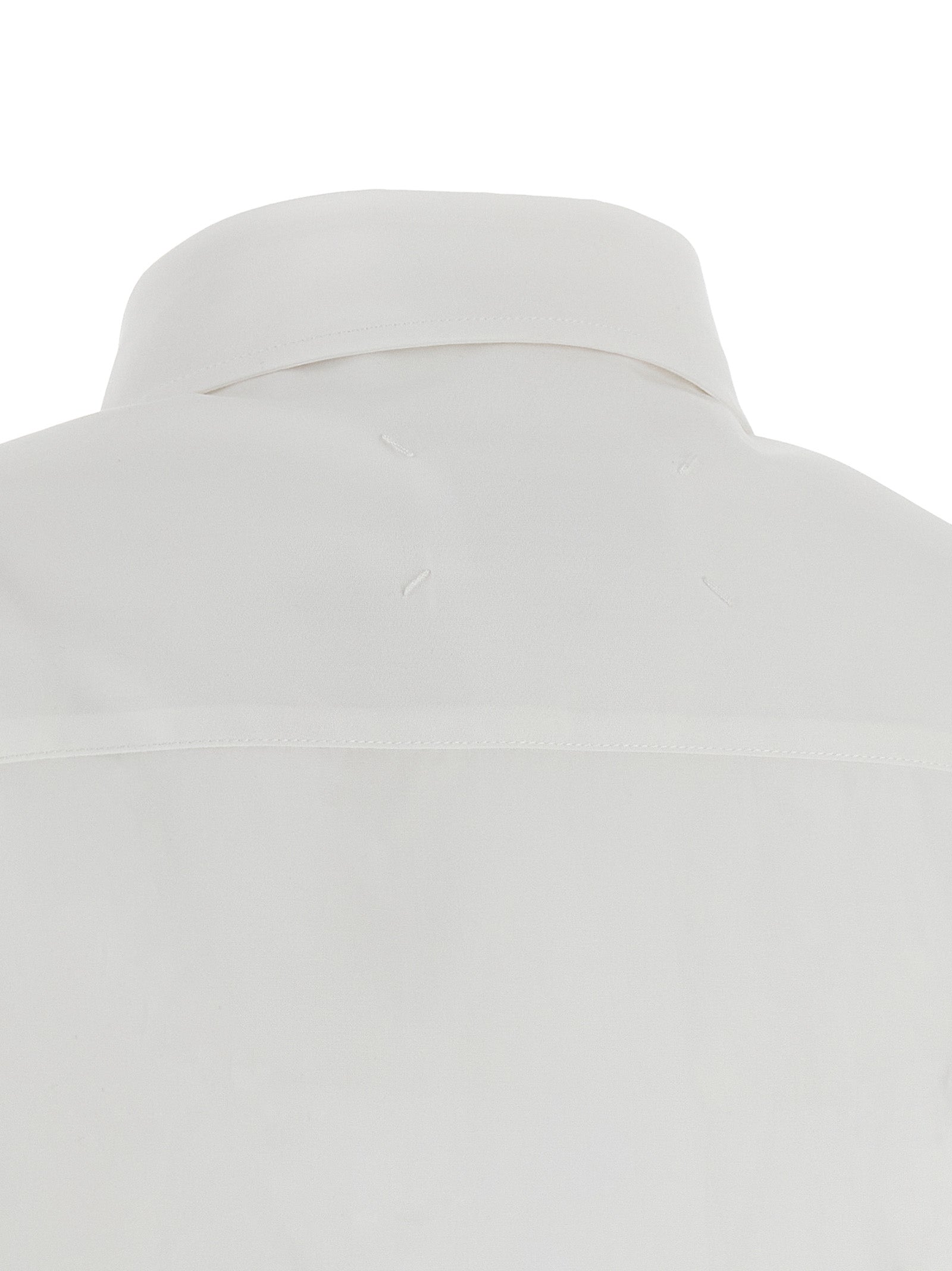 Maison Margiela White Cotton Women's Blouse