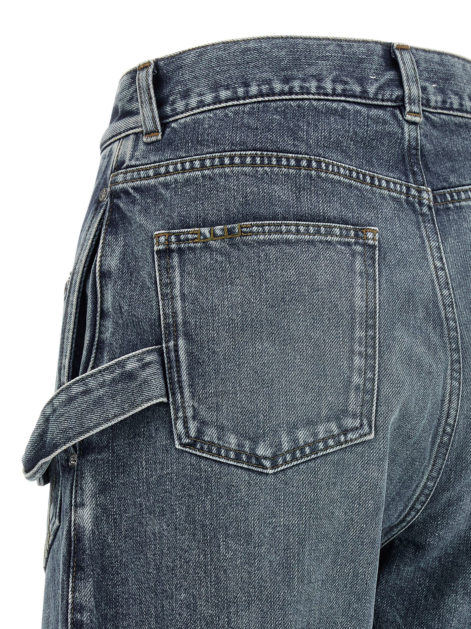 J.W.Anderson Blue Cotton Jeans Women's Denim